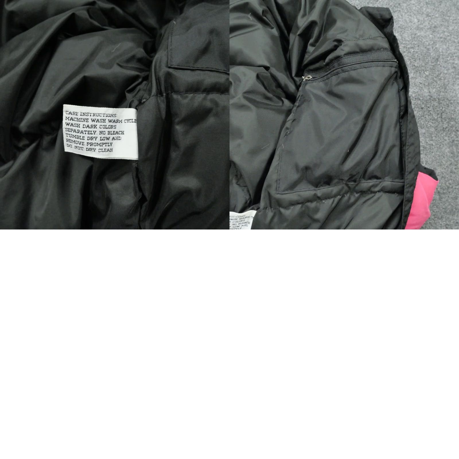 Vintage VINTAGE Chalet Womens Coat 80s Down Puffer Ski Pink XS Small Black Blue Size S / US 4 / IT 40 - 9 Thumbnail