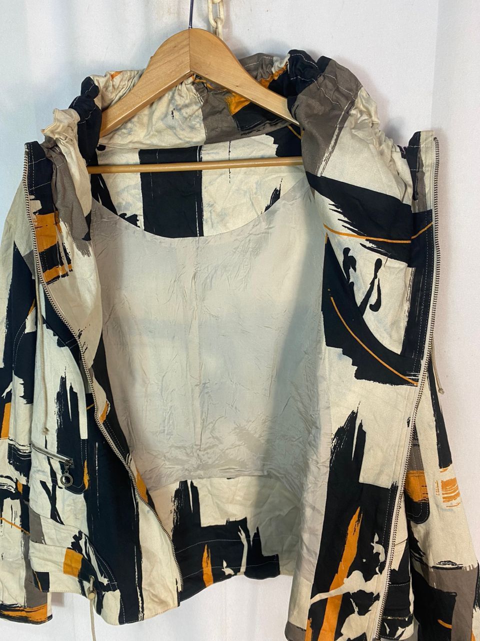 Japanese Brand Hotlips art multicolor baggy zipper jacket Size M / US 6-8 / IT 42-44 - 6 Thumbnail