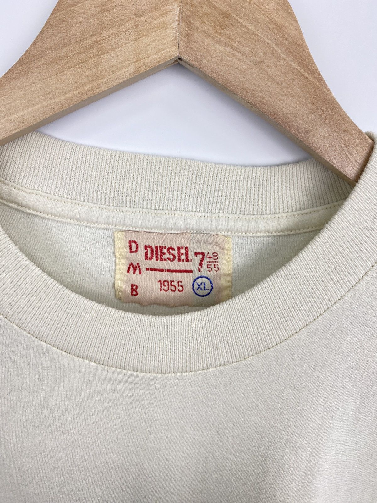 Diesel × Japanese Brand 🇺🇸 Vintage 80s Diesel Limited Edition T-Shirt Retro Rare Y2K Size US XL / EU 56 / 4 - 5 Thumbnail