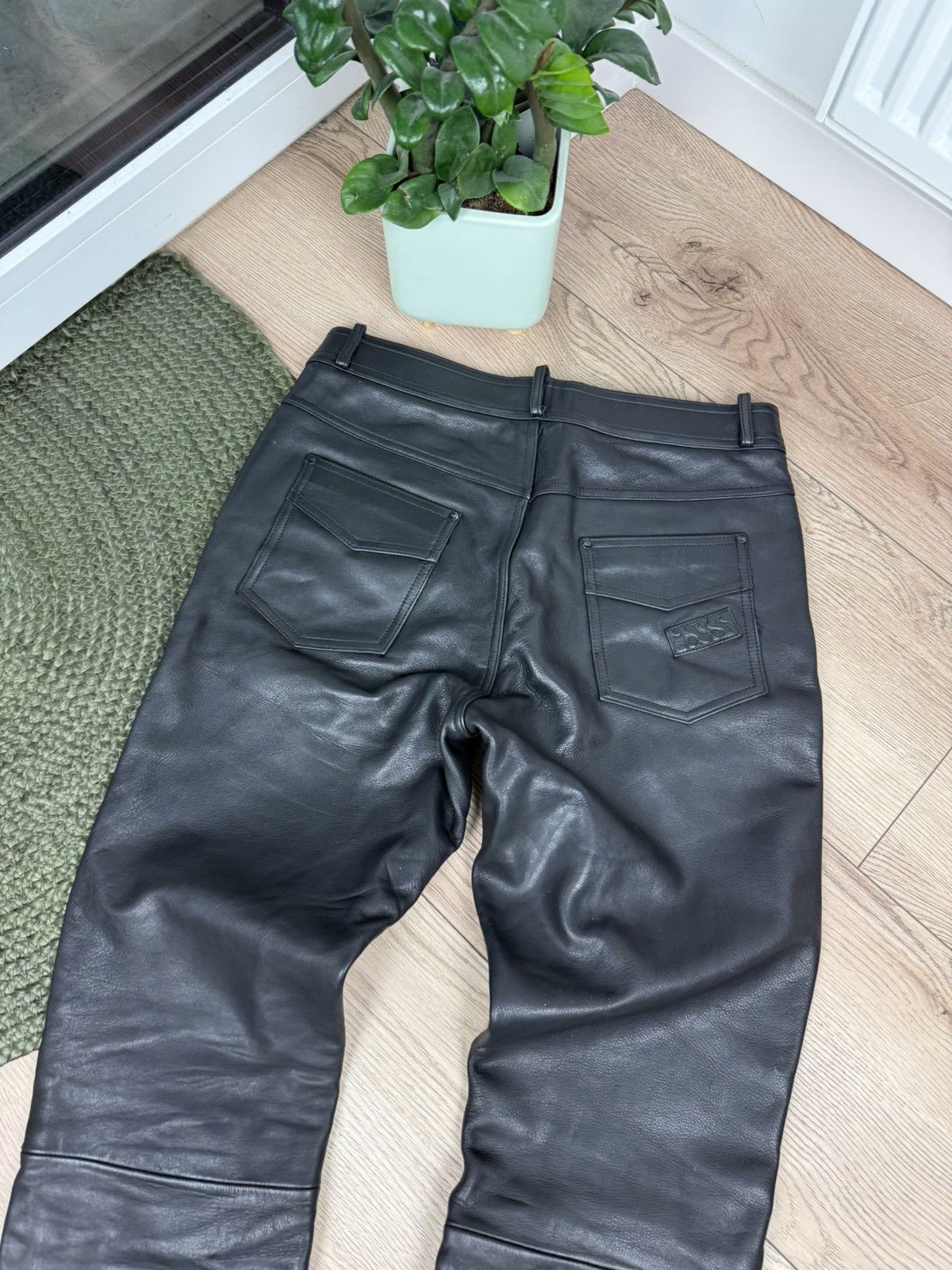 Leather × Vintage Vintage IXS Leather Pants Black Riding Y2K Archival Size US 36 / EU 52 - 8 Thumbnail