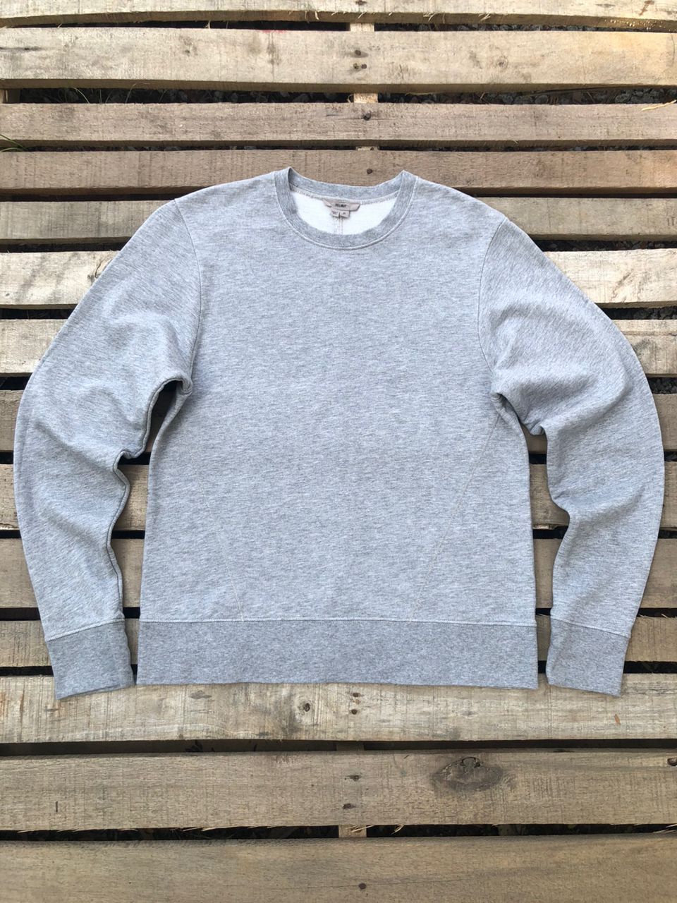 Helmut Lang Helmut Lang Grey Sweatshirt Size US S / EU 44-46 / 1 - 1 Thumbnail