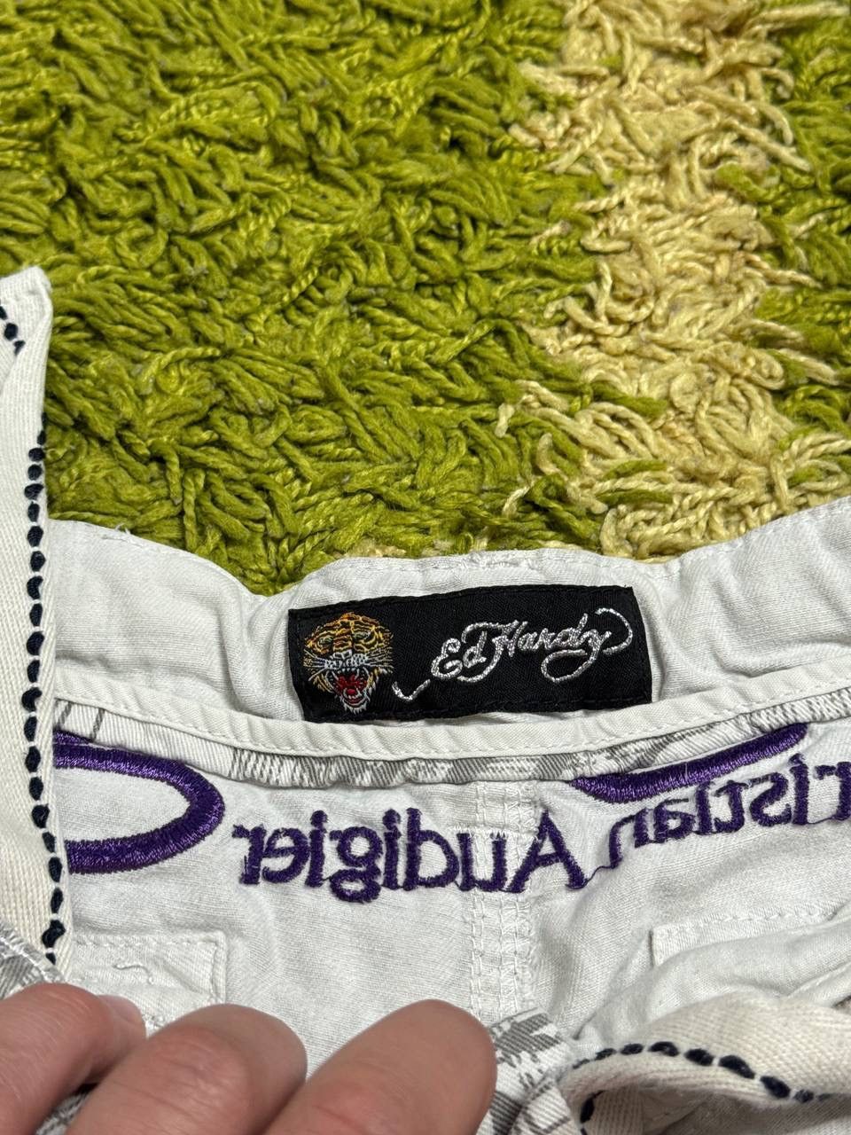 Christian Audigier Vintage 🐉 Ed Hardy Shorts by Christian Audigier Size US 34 / EU 50 - 11 Thumbnail