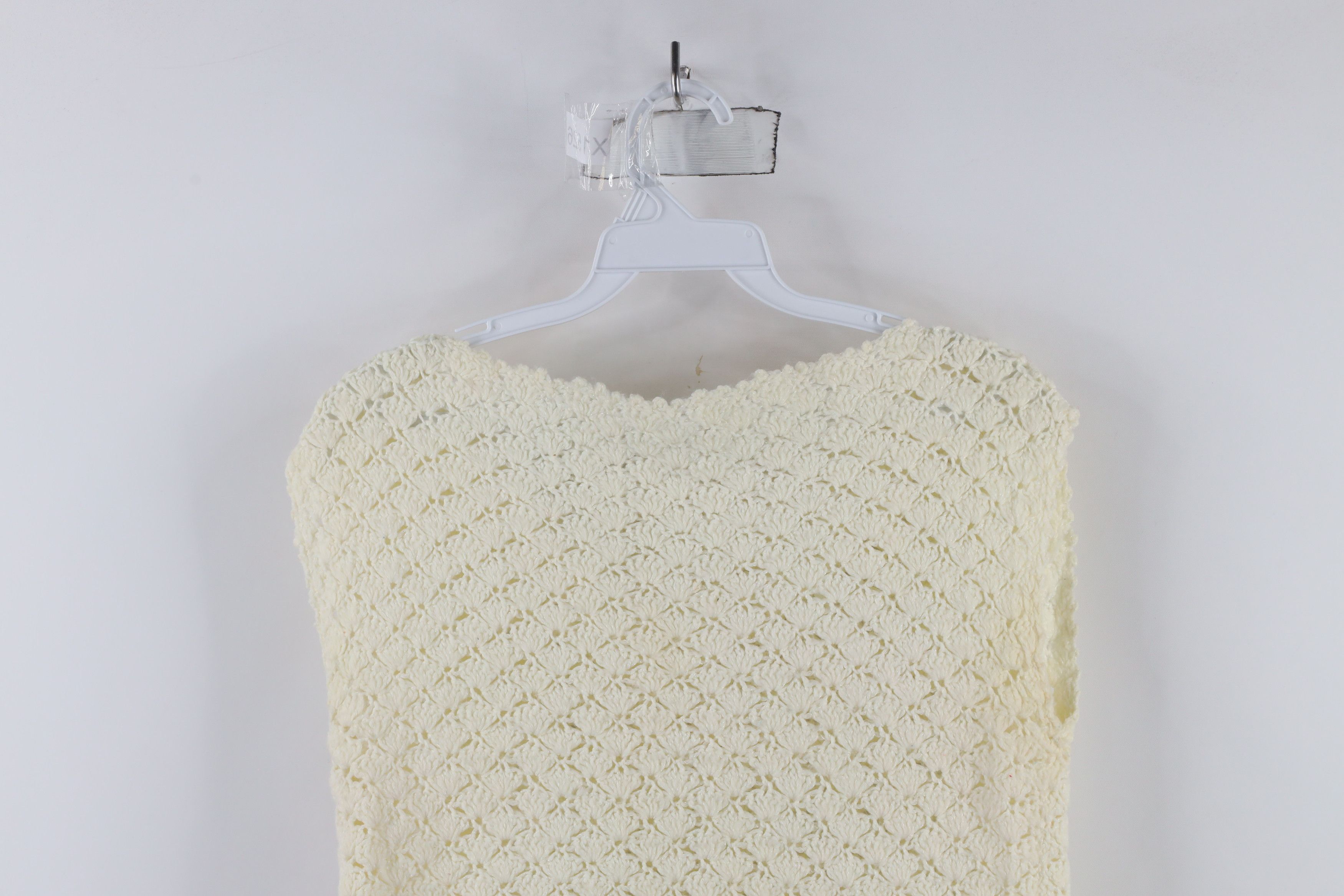 Vintage Vintage 50s 60s Streetwear Knit Dolman Sleeve Sweater USA Size S / US 4 / IT 40 - 9 Thumbnail