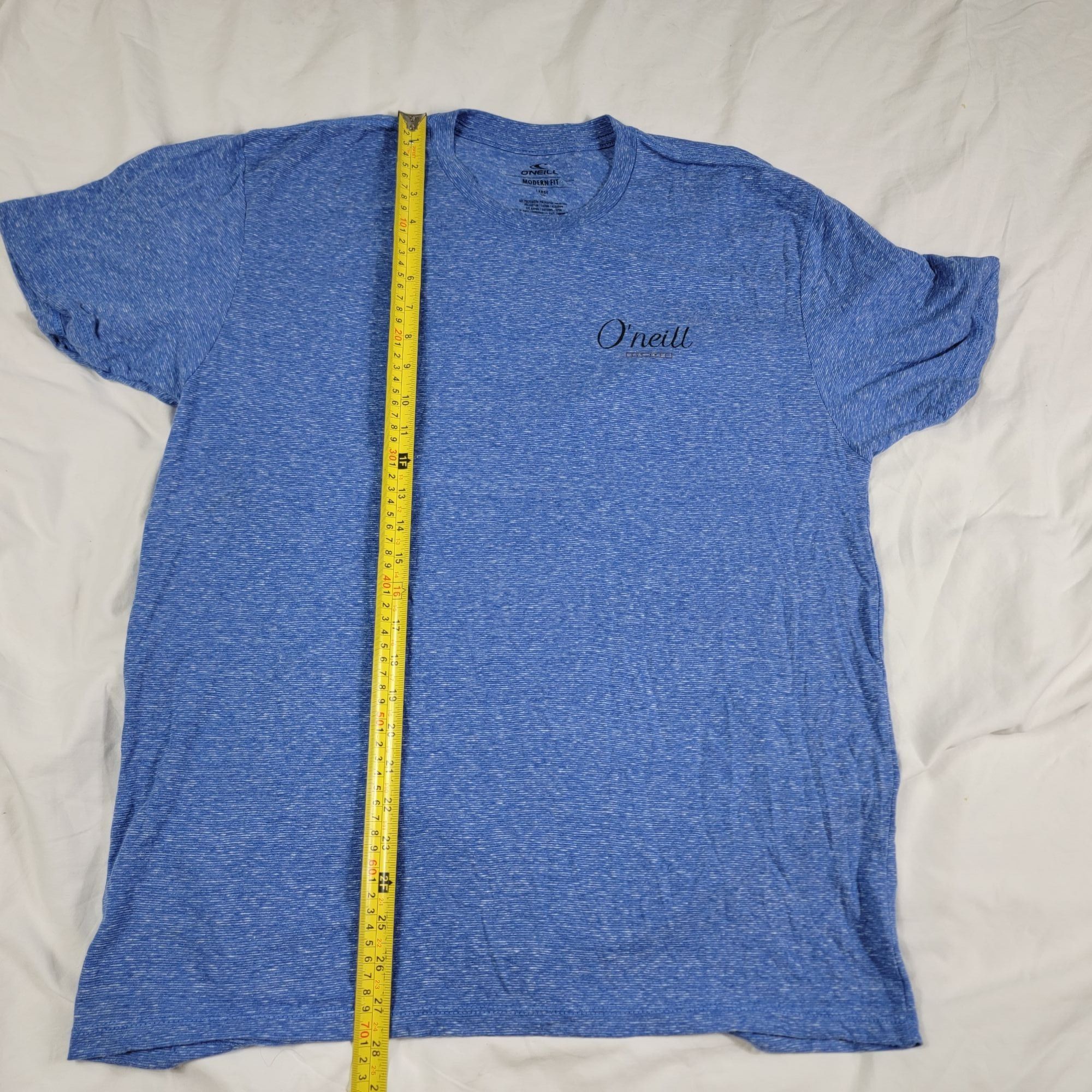 O'Neill ONeill Mens Blue Large Modern Fit Short Sleeve T Shirt Casua Size US L / EU 52-54 / 3 - 7 Thumbnail