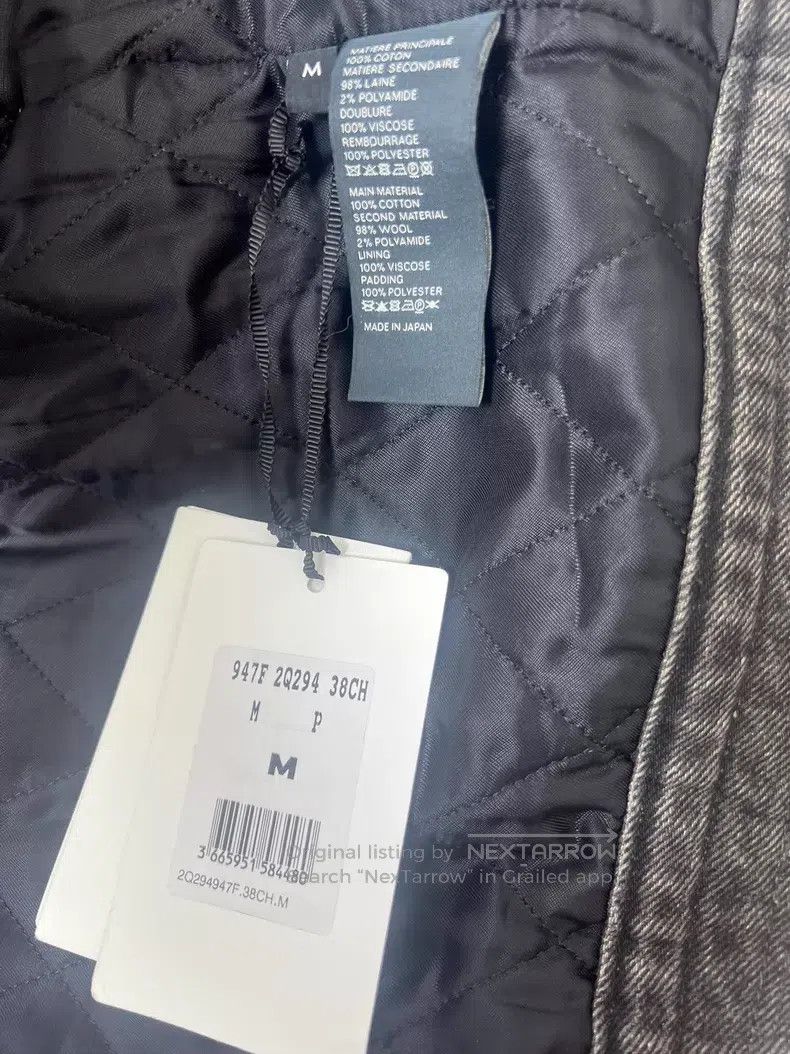 Celine CELINE Zebra Print Patchwork Smoky Grey Denim Cotton Jacke Size US M / EU 48-50 / 2 - 7 Thumbnail