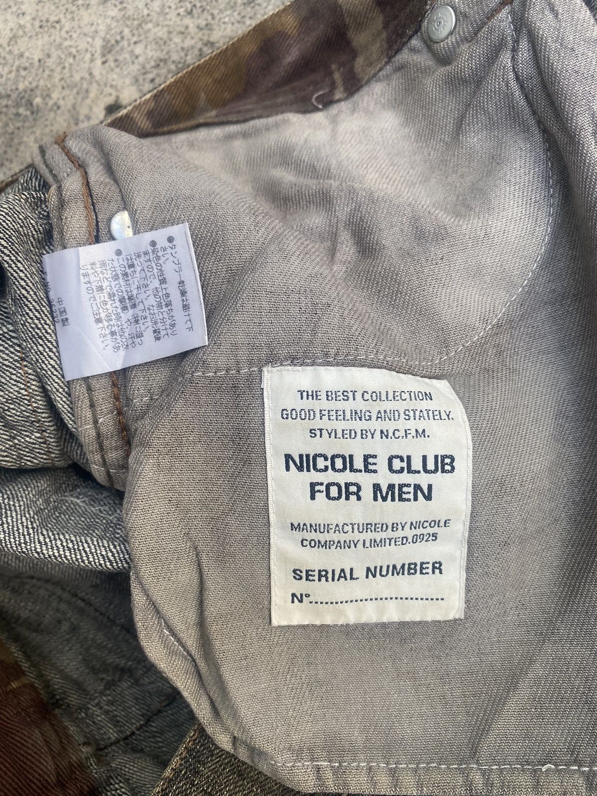 Japanese Brand × Nicole Club Flare Jeans Nicole Club Clawmark Distressed Bootcut Size US 32 / EU 48 - 25 Thumbnail