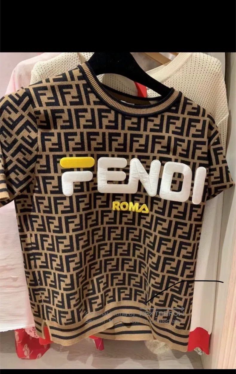 Fendi Fendi Short-sleeved shirt Size S / US 4 / IT 40 - 1 Thumbnail