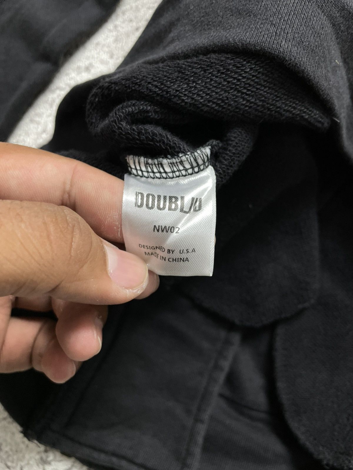 Japanese Brand 2000s Doublju - Asymmetrical Zip Hoodie Rick Owens lgb Style Size US S / EU 44-46 / 1 - 6 Thumbnail