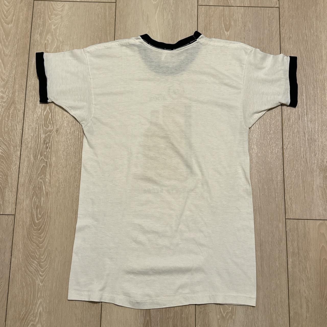 Other Vintage 80s Johnnie Walker Black Label ringer tee medium Size US M / EU 48-50 / 2 - 2 Thumbnail