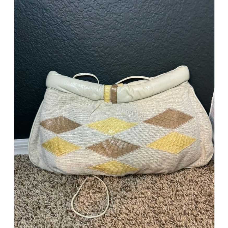 Vintage Vintage Marcel Snakeskin crossbody clutch Size ONE SIZE - 2 Thumbnail