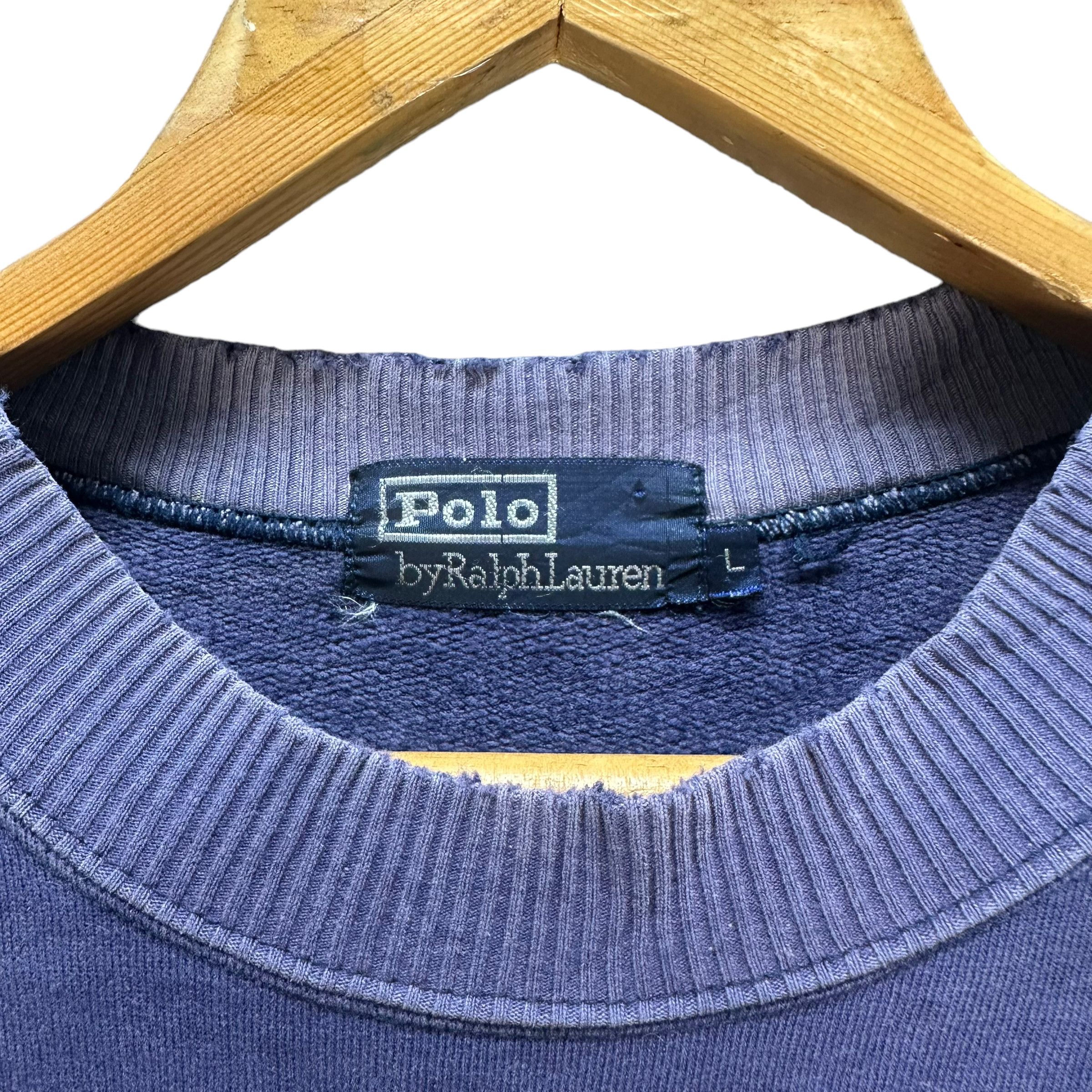Polo Ralph Lauren TRASHED🔥 POLO RALPH LAUREN BIG LOGO SWEATSHIRTS #7749-168 Size US L / EU 52-54 / 3 - 9 Thumbnail