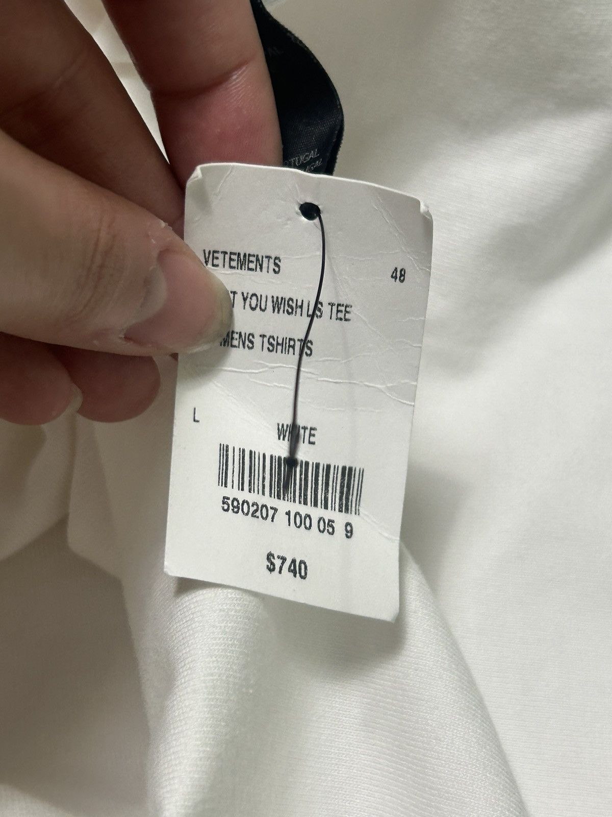 Vetements Hot like me/Drinking problem. Inside out L/S Size US L / EU 52-54 / 3 - 9 Thumbnail