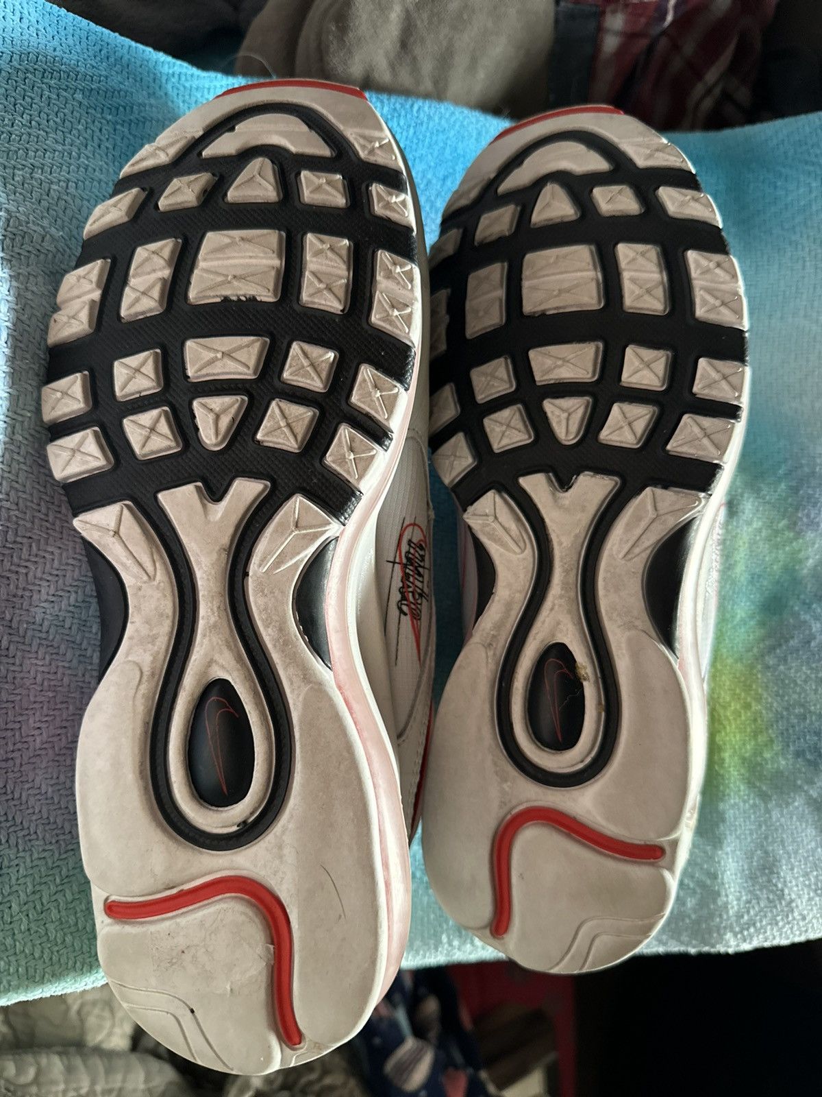 Nike Nike Air Max ‘97 Script swoosh/released 2019 8.5M/9.5W Size US 8.5 / EU 41-42 - 8 Thumbnail