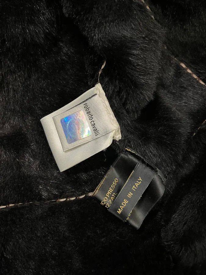Roberto Cavalli 2000s Roberto Cavalli Brown Shearling Jacket Size M / US 6-8 / IT 42-44 - 10 Thumbnail