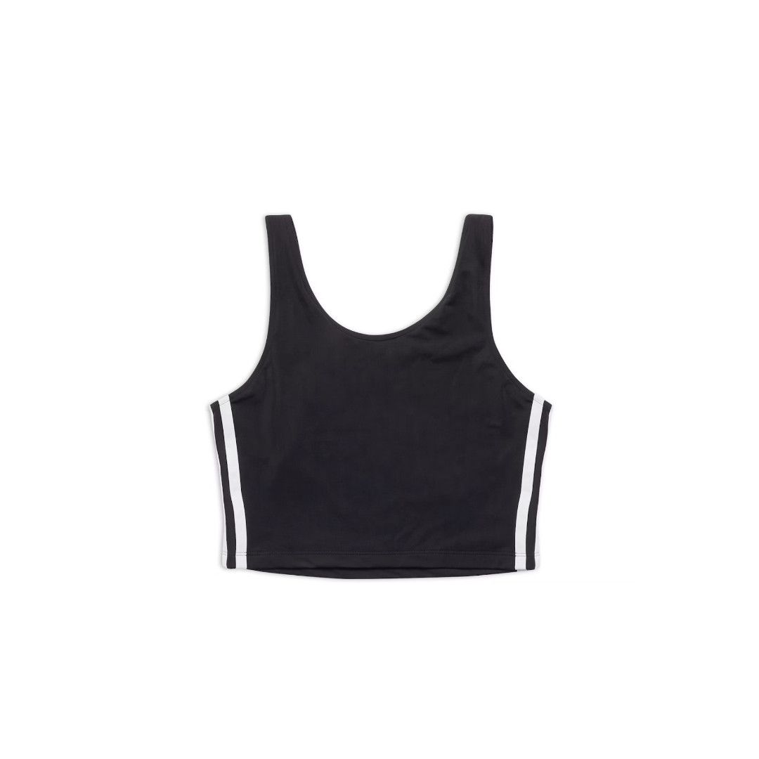 Adidas × Balenciaga o1w1db10824 Swim Tank Top in Black/White Size XS / US 0-2 / IT 36-38 - 2 Thumbnail