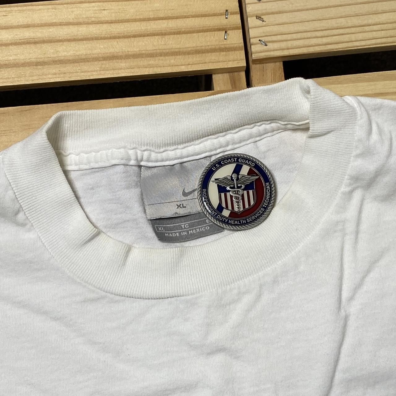 Nike Vintage Nike Hoops White Basketball Tee Size XL Size US XL / EU 56 / 4 - 4 Thumbnail