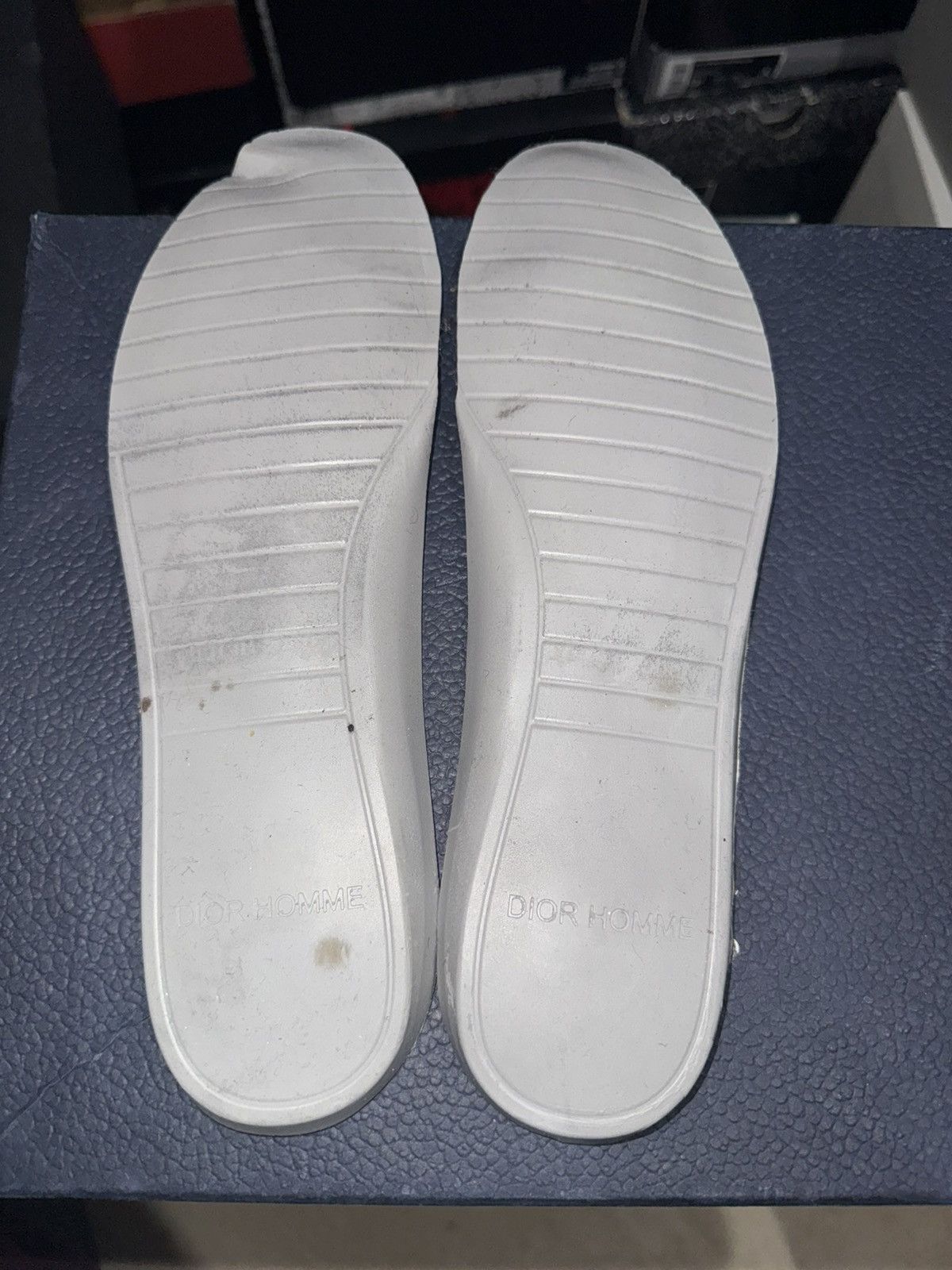 Dior Dior B22 Sneakers White Grey Mesh Leather Size 42 (US 9) Size US 9 / EU 42 - 9 Thumbnail