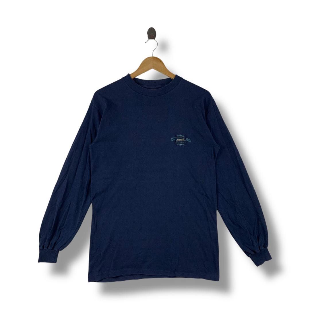 Rusty Vintage 90s RUSTY surfing small embroidery long sleeve tee Size US M / EU 48-50 / 2 - 1 Thumbnail