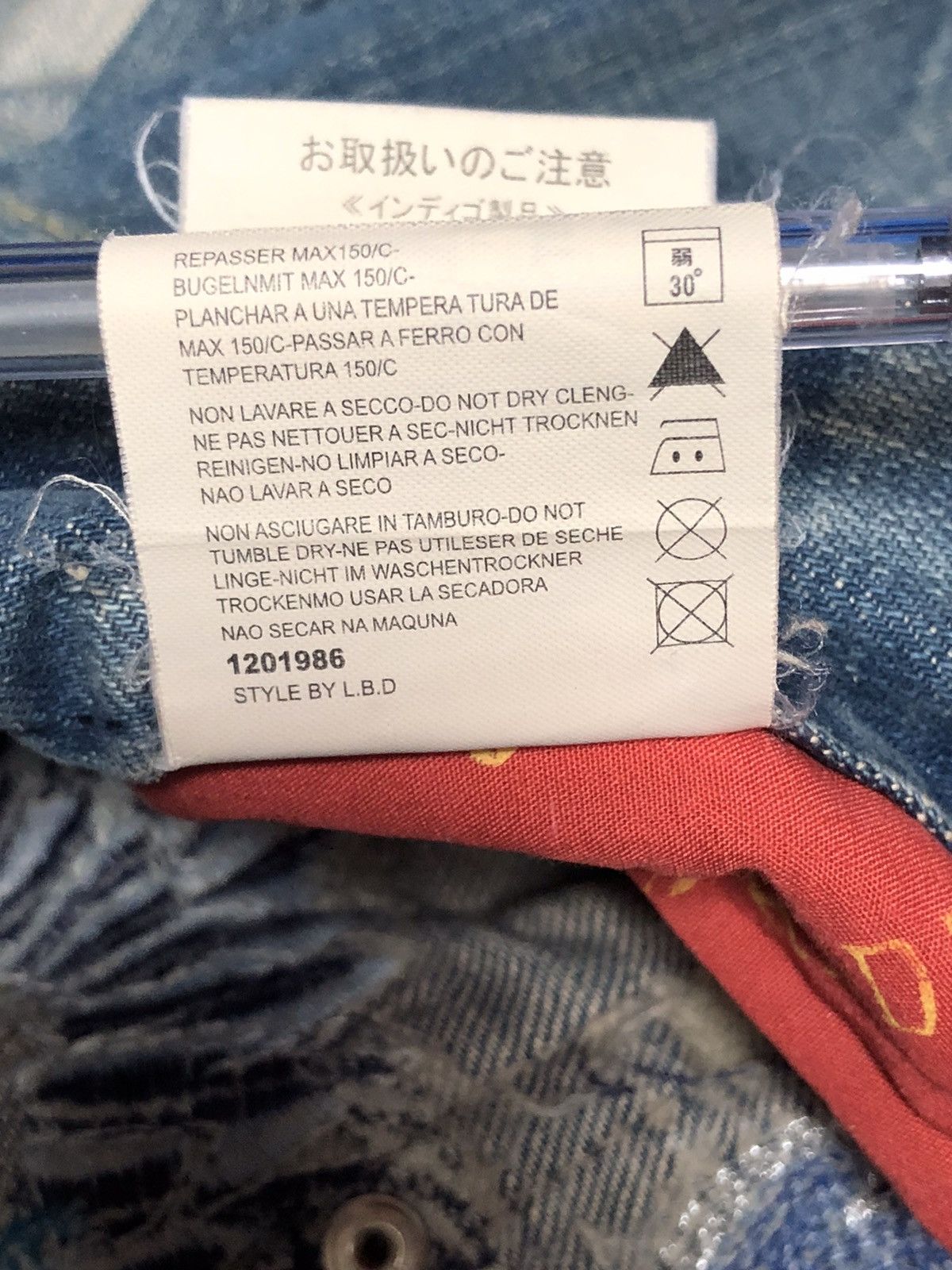 If Six Was Nine RED PEPPER Gold Label Embroidered Distressed Jeans Size US 26 / EU 42 - 22 Thumbnail