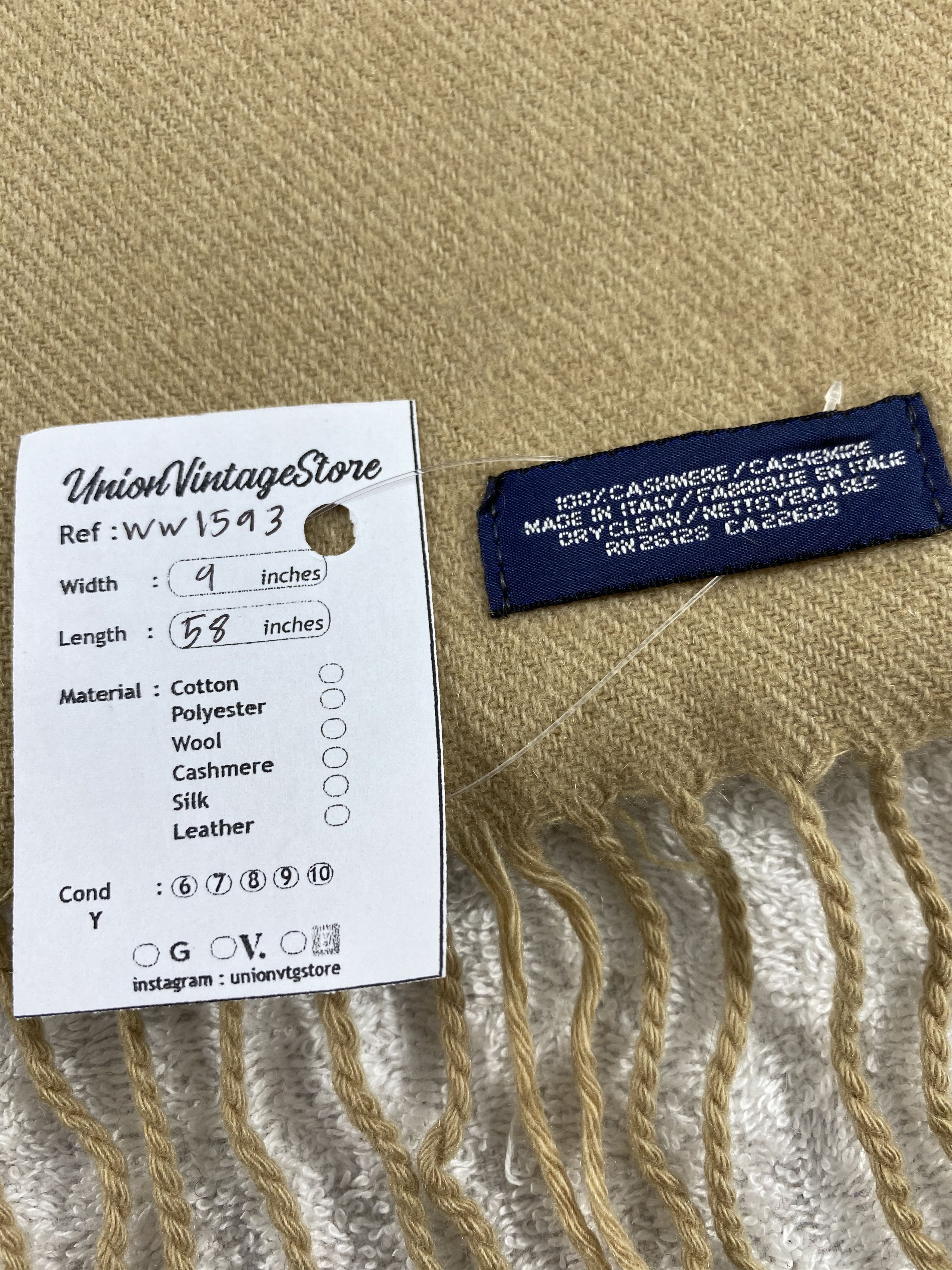 Polo Ralph Lauren × Vintage Polo Ralph Lauren Scarf / Muffler / Neckwear - WW1593 Size ONE SIZE - 5 Thumbnail