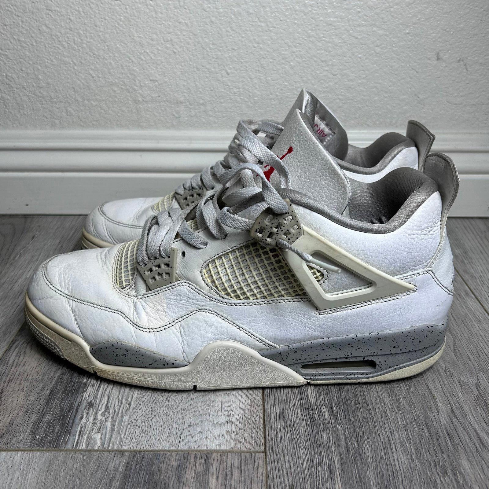 Size 13 - Jordan 4 white Oreo Nike Air