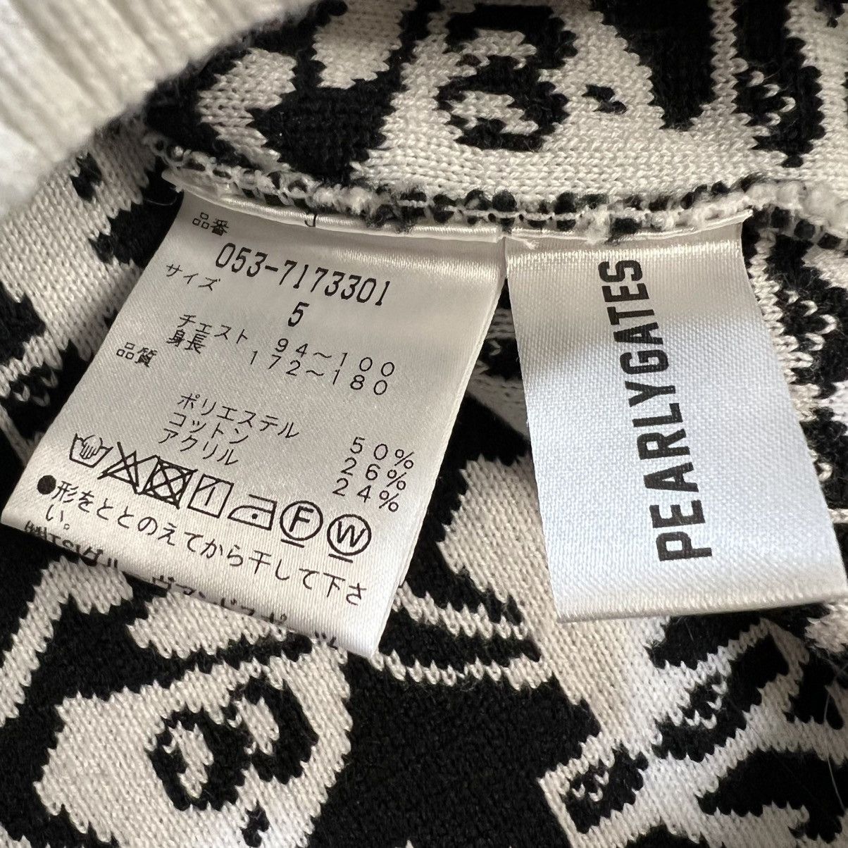 Other Pearly Gates Japan x SpongeBob Golf Sweater Vest Black White Size US S / EU 44-46 / 1 - 8 Thumbnail