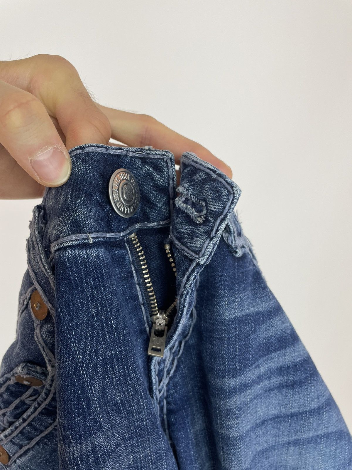 True Religion True Religion Flared Jeans low rise Womens size 28 Size 28" / US 6 / IT 42 - 9 Thumbnail