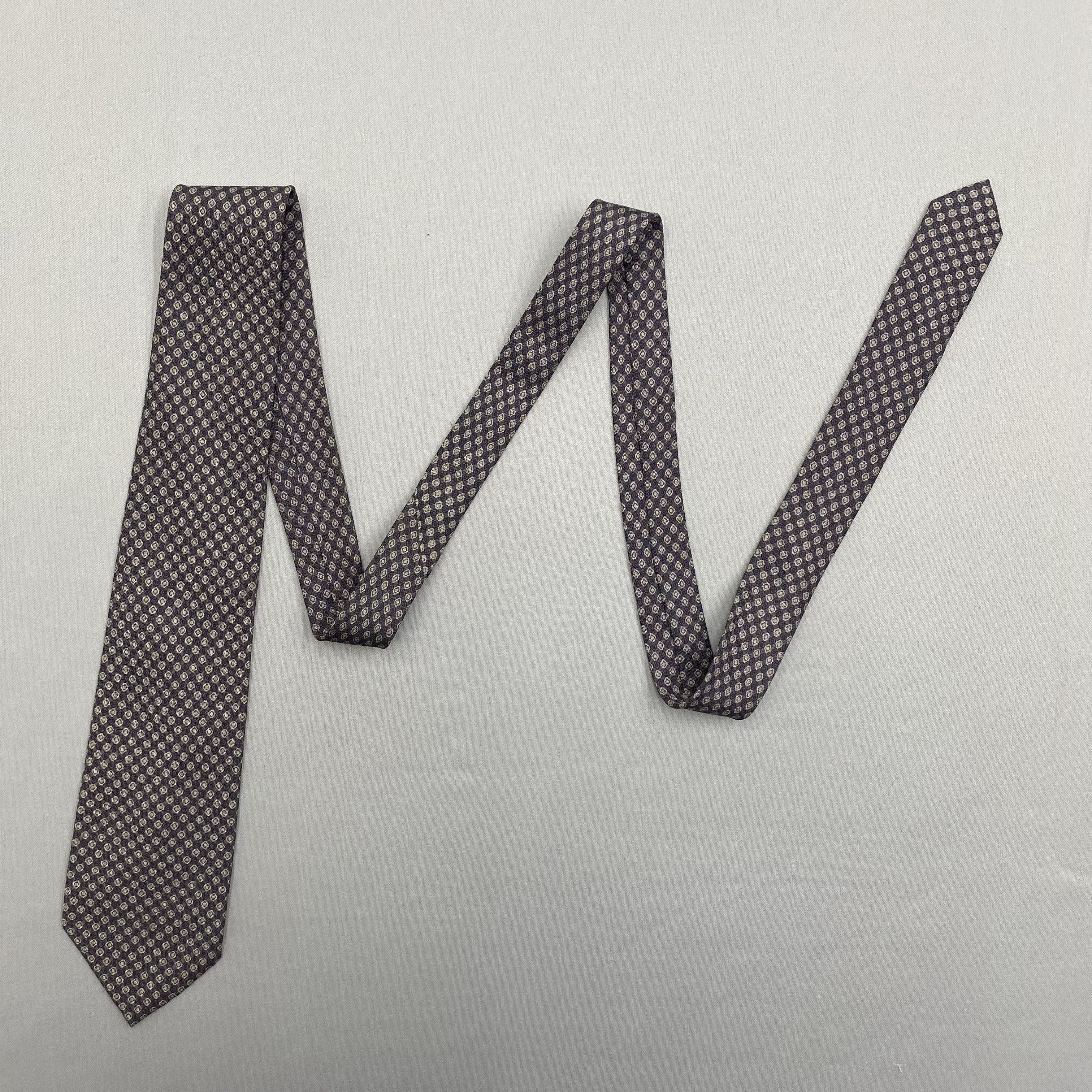 Issey Miyake Vintage Issey Miyake SILK Necktie Cravate Pure Silk Neck Tie Size ONE SIZE - 5 Thumbnail