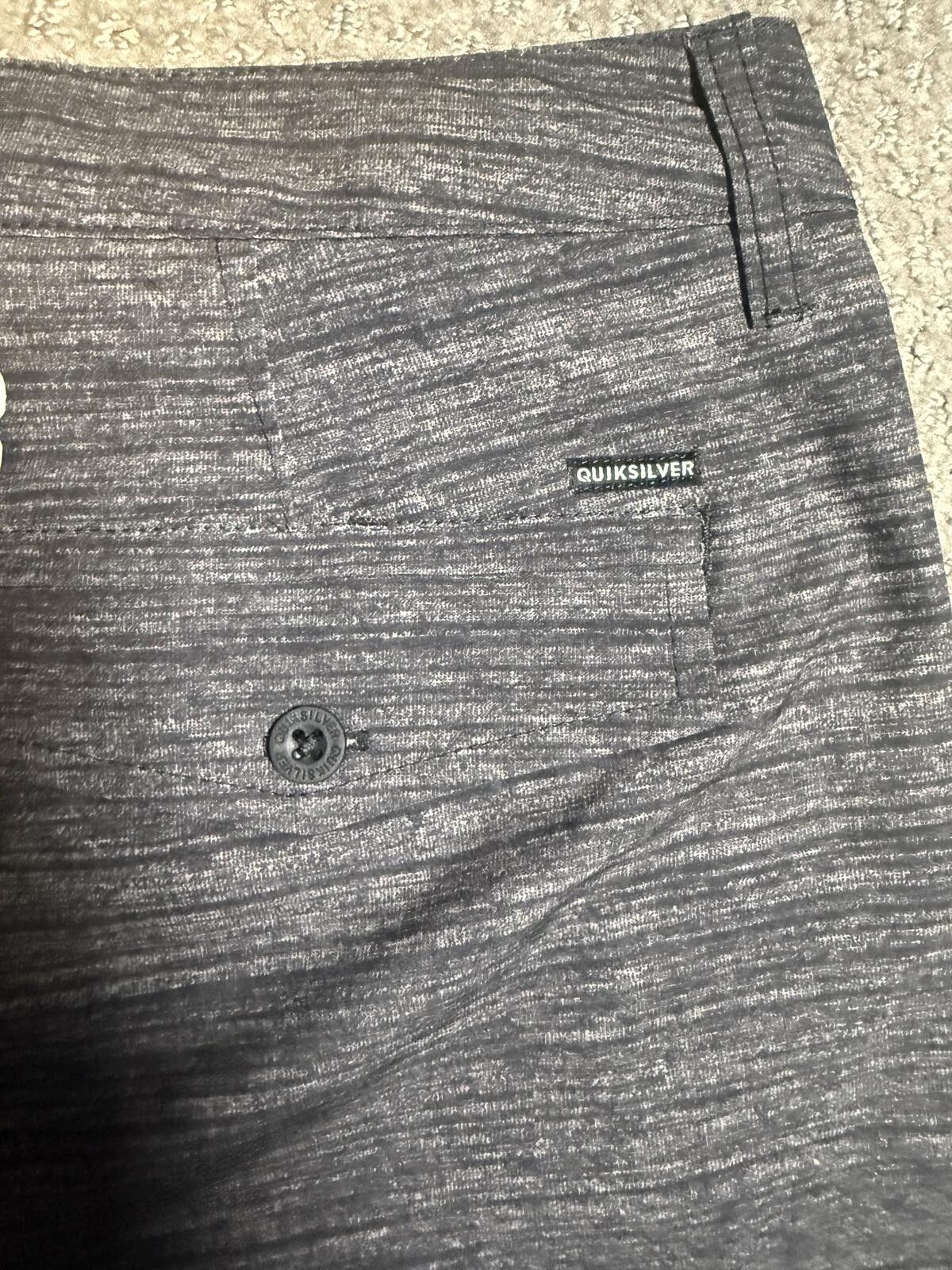 Quicksilver Quiksilver Amphibian Shorts Mens 34 Gray Hybrid Stretch NWT Size US 34 / EU 50 - 6 Thumbnail