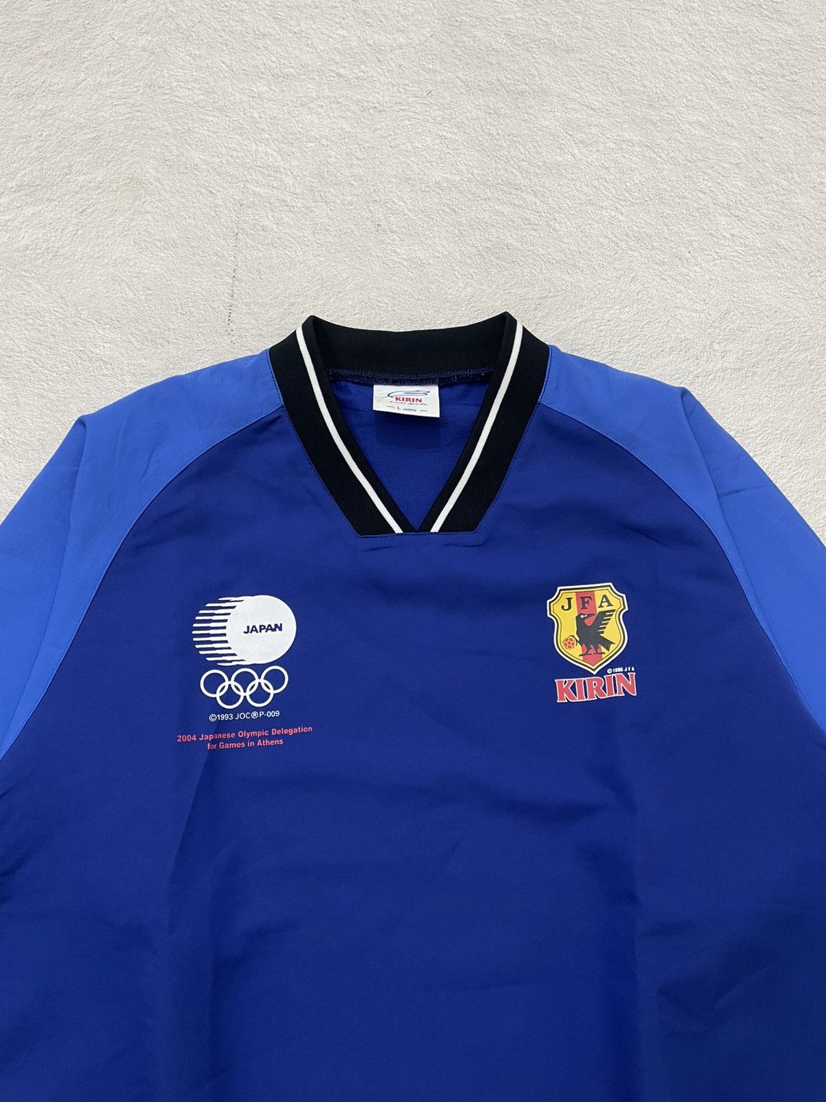 Japanese Brand Rare Japan National Team Olympic JFA Kirin Training Y2K Size US XXL / EU 58 / 5 - 2 Thumbnail