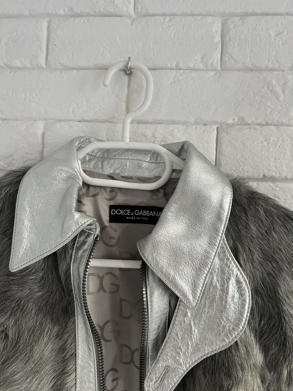 Dolce & Gabbana Dolce Gabbana Sheep Fur Leather teddy jacket Size S / US 4 / IT 40 - 4 Thumbnail