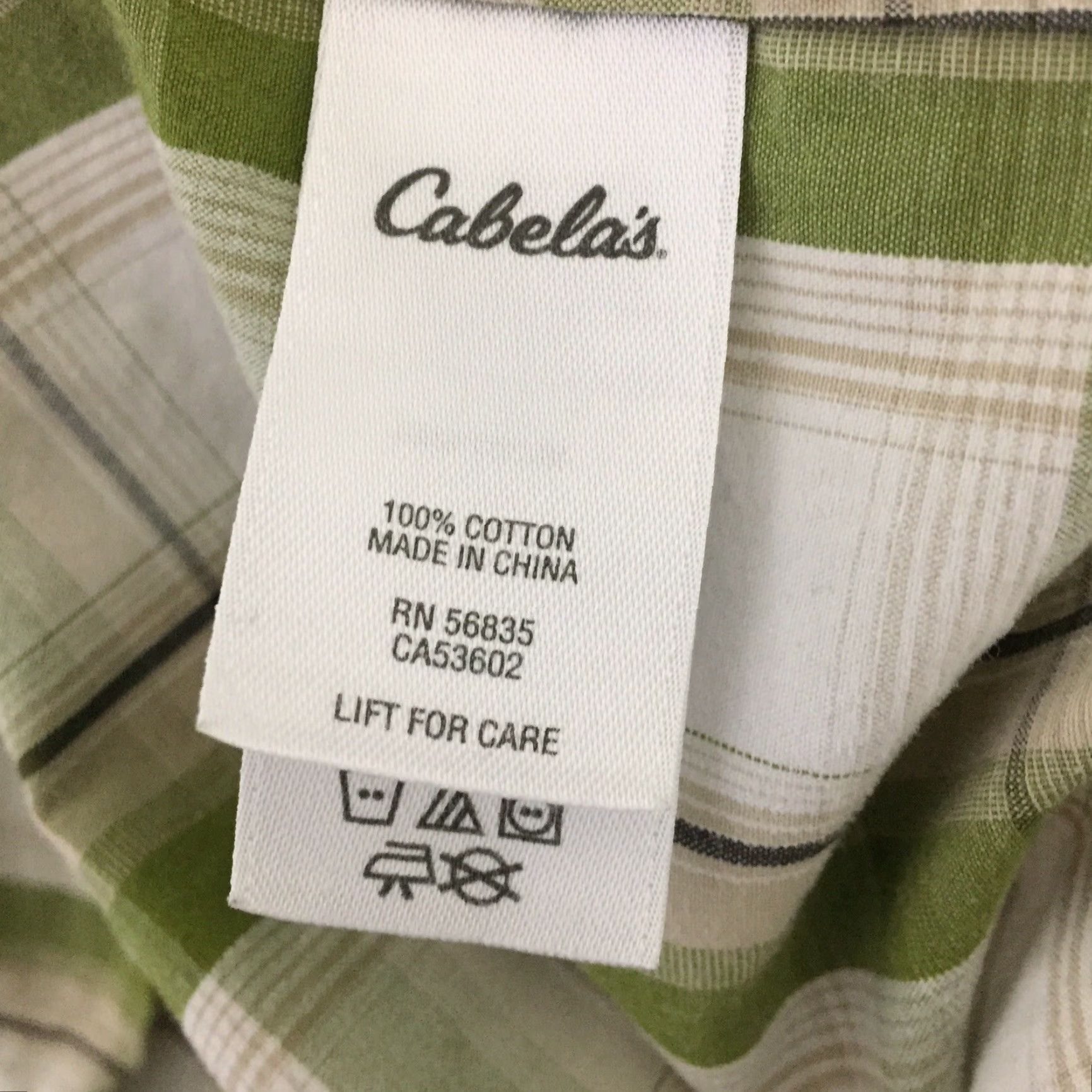 Vintage Cabela's Shirt Men XL Green Plaid Short Sleeve Button-Up Shirt Size US XL / EU 56 / 4 - 8 Thumbnail