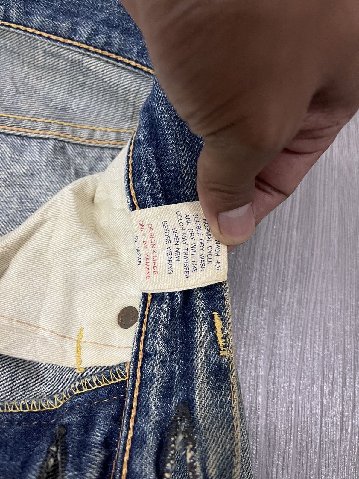 Evisu × Vintage Vintage Evisu Special rip distressed denim Size US 29 - 8 Thumbnail