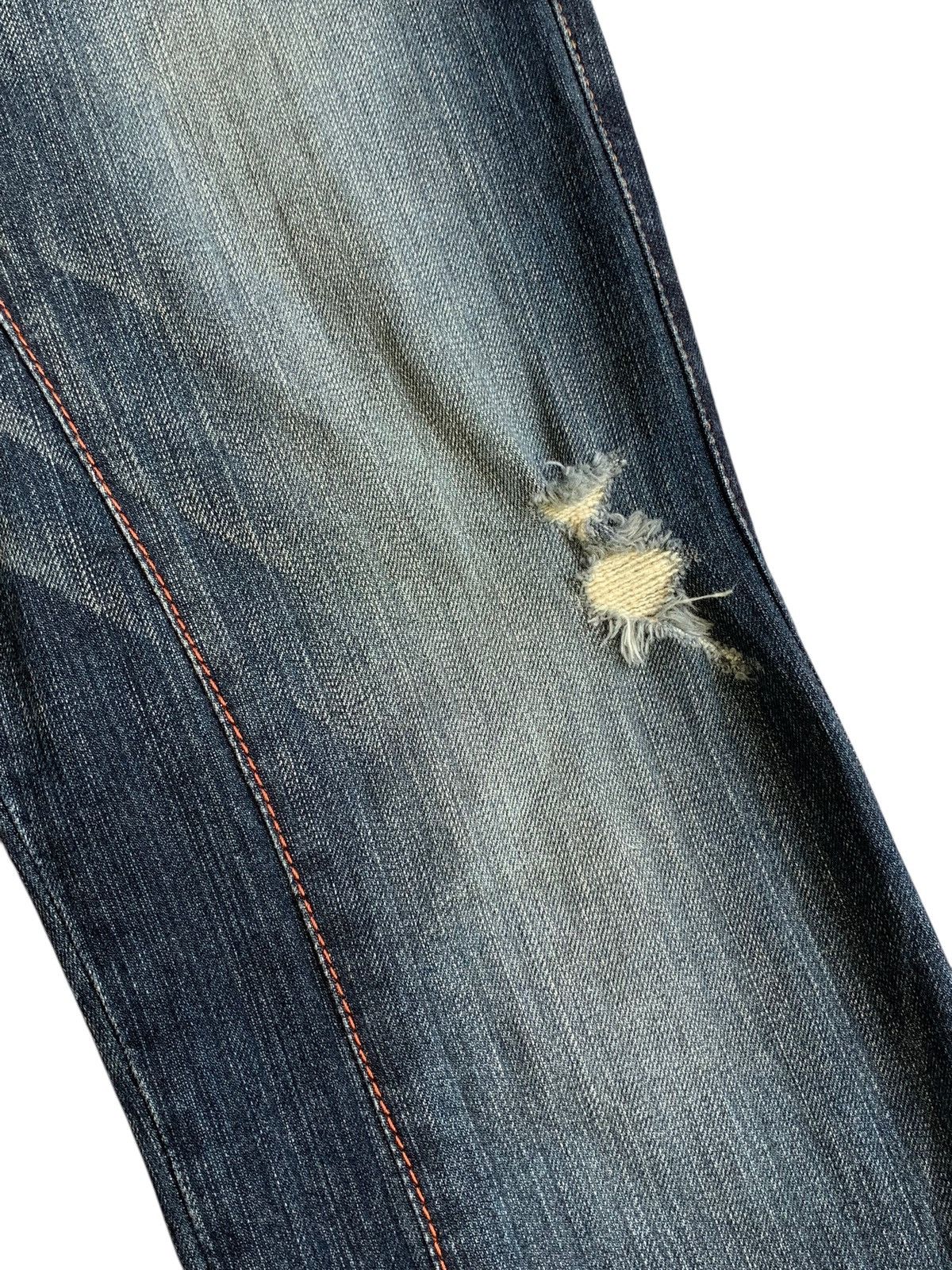 Obelisk Obelisk Archive Edo Black Flared Indigo Mudwash Denim Size US 32 / EU 48 - 10 Thumbnail