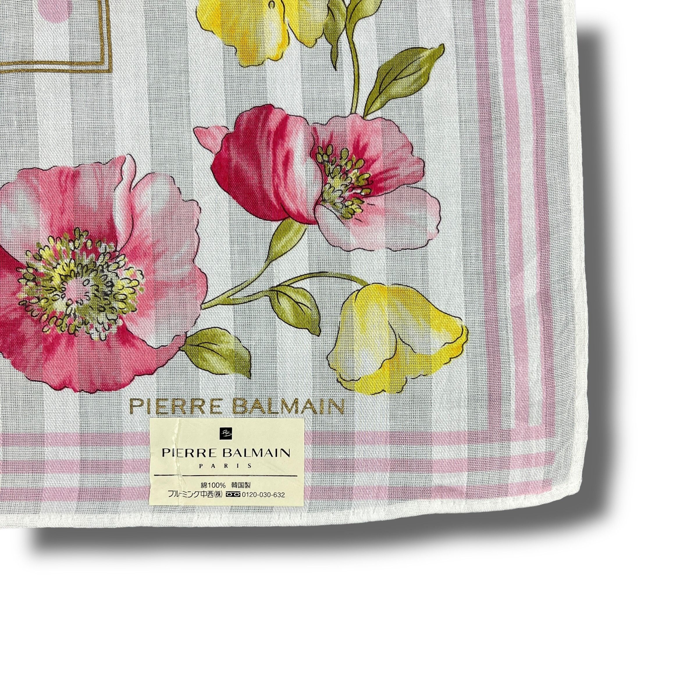 Vintage Pierre Balmain Handkerchief / Bandana / Neckerchief B480 Size ONE SIZE - 3 Thumbnail