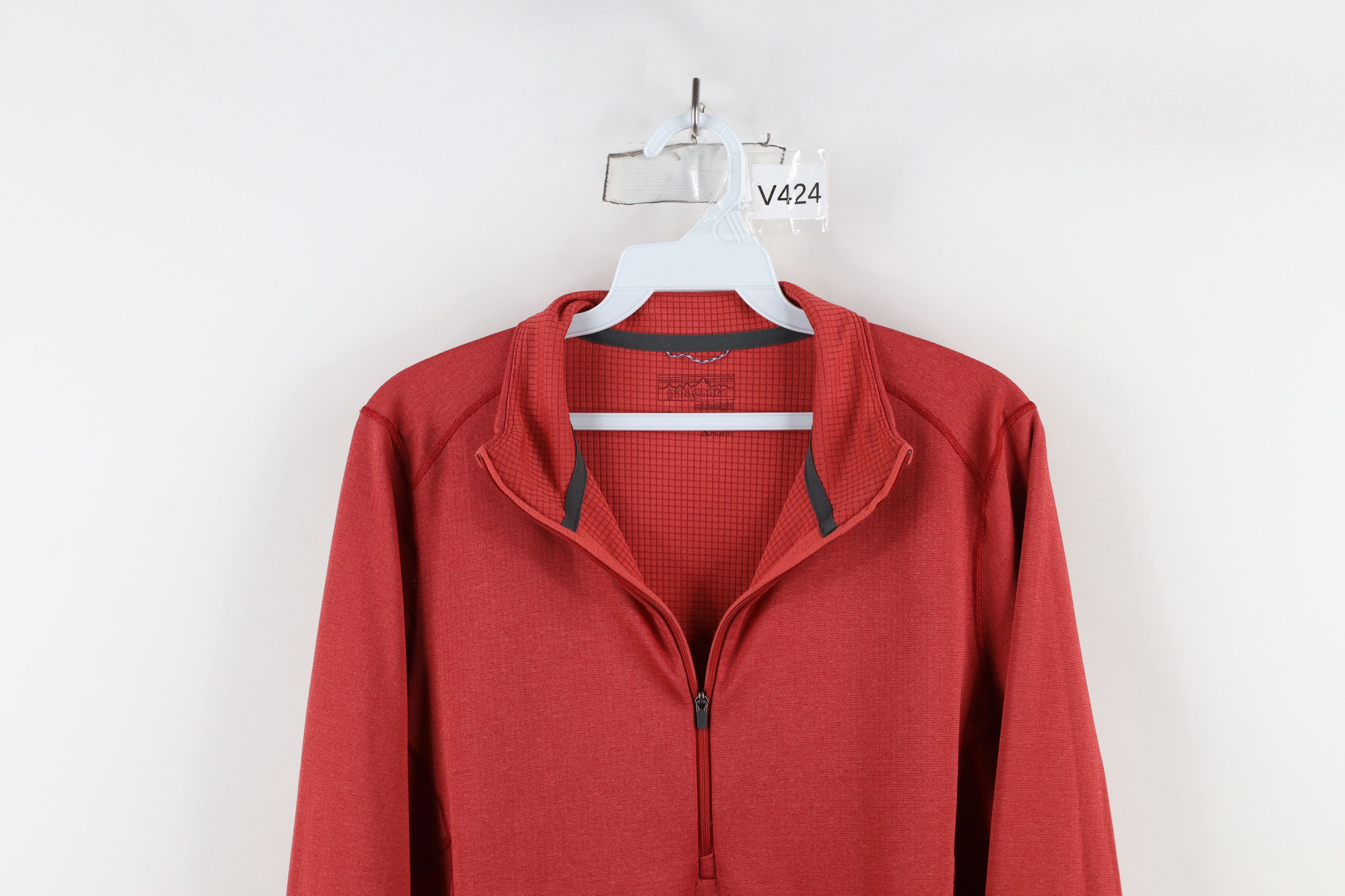 Patagonia × Vintage Patagonia Spell Midweight Polartec Fleece Half Zip Sweater Size L / US 10 / IT 46 - 2 Thumbnail