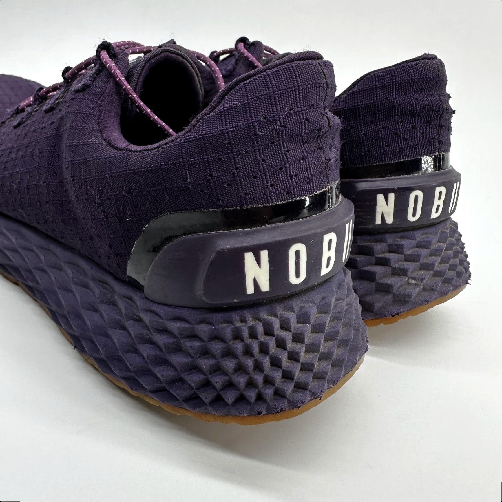 Vintage NOBULL Training Shoes Womens 9 Purple Textile Low Top Athletic Sneakers Size M / US 6-8 / IT 42-44 - 6 Thumbnail