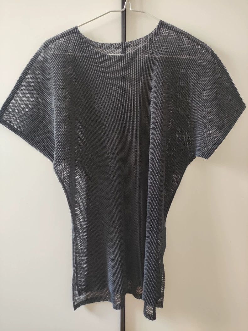 Issey Miyake issey miyake size:3 Black tatami top Size XXS / US 00 / IT 34 - 1 Thumbnail