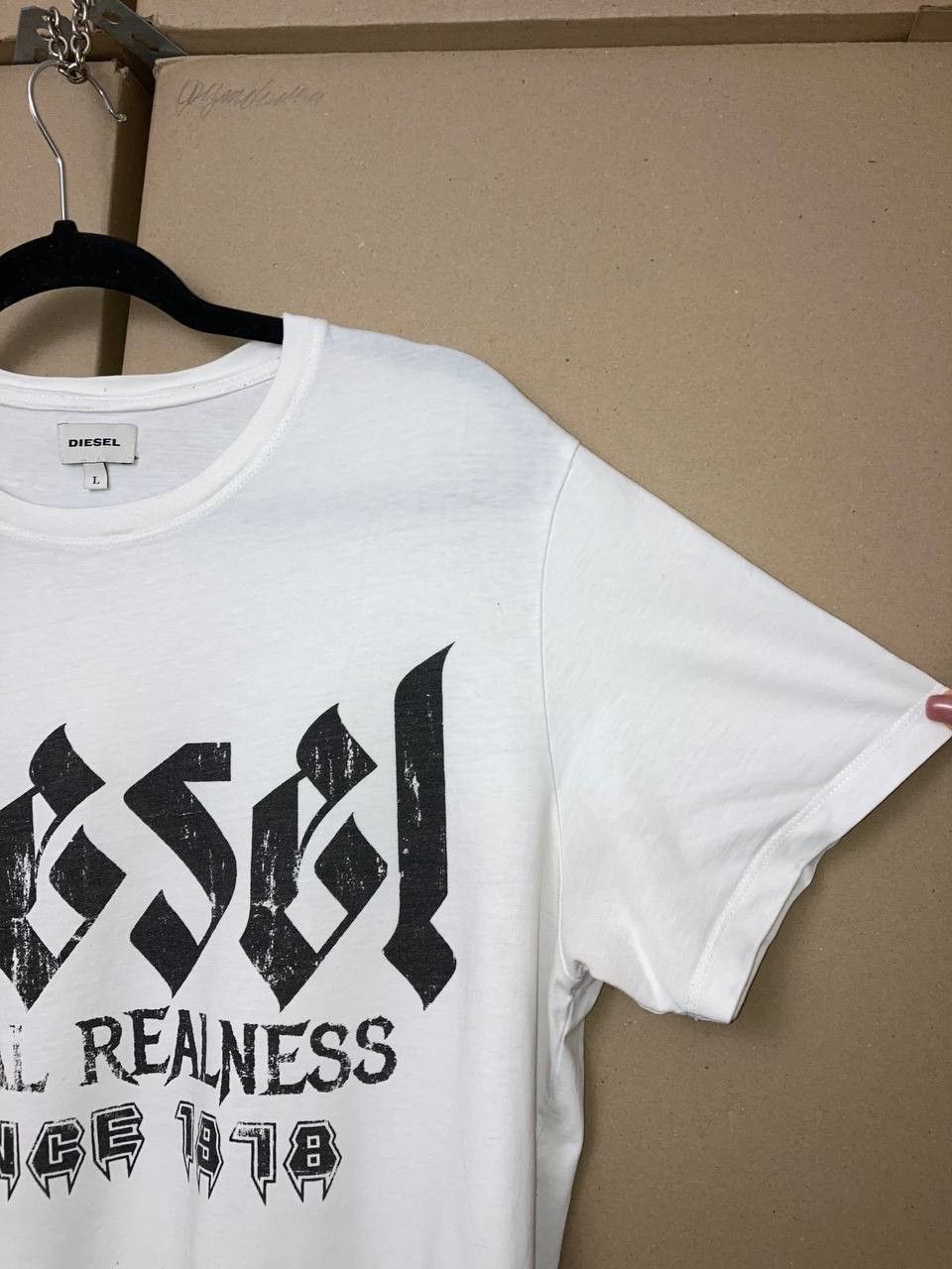 Diesel VINTAGE DIESEL Y2K SKATE AFFLICTION T SHIRT AVANT GARDE SKUL Size US L / EU 52-54 / 3 - 9 Thumbnail