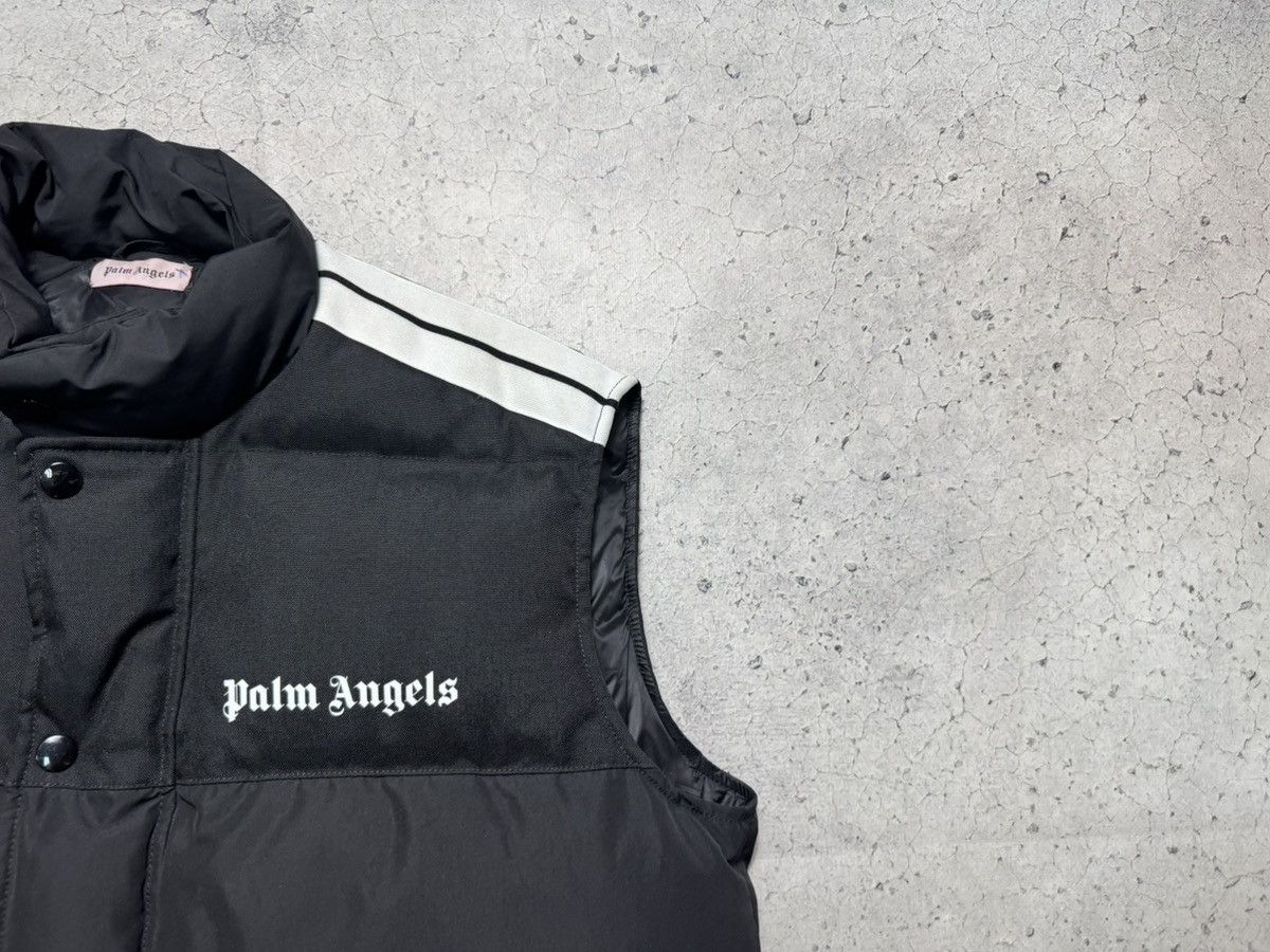 Palm Angels Palm Angels Down Puffer Vest Jacket Black Luxury Rare Size US L / EU 52-54 / 3 - 3 Thumbnail
