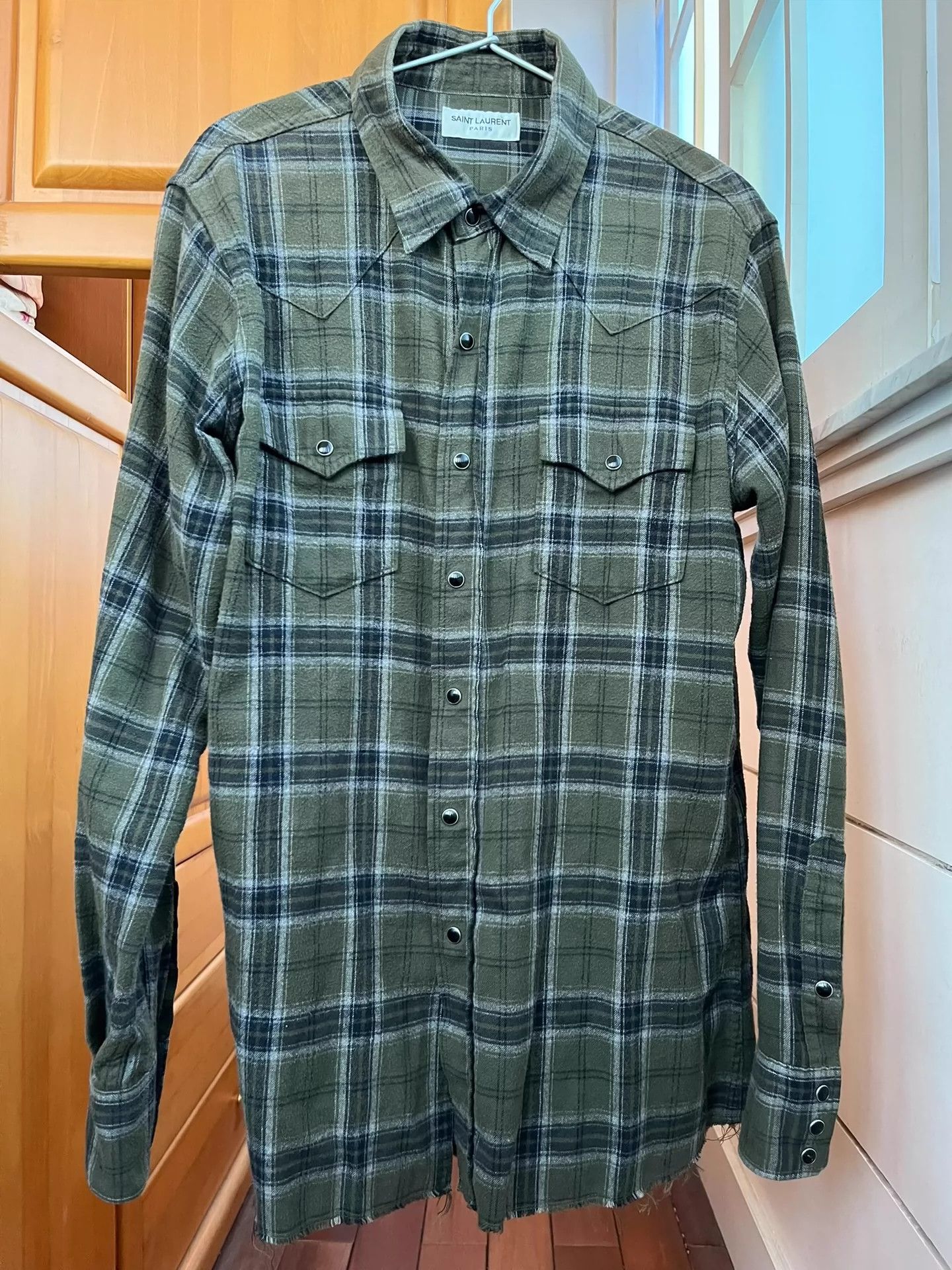 Saint Laurent Paris Saint Laurent Paris shirt Size US S / EU 44-46 / 1 - 1 Thumbnail