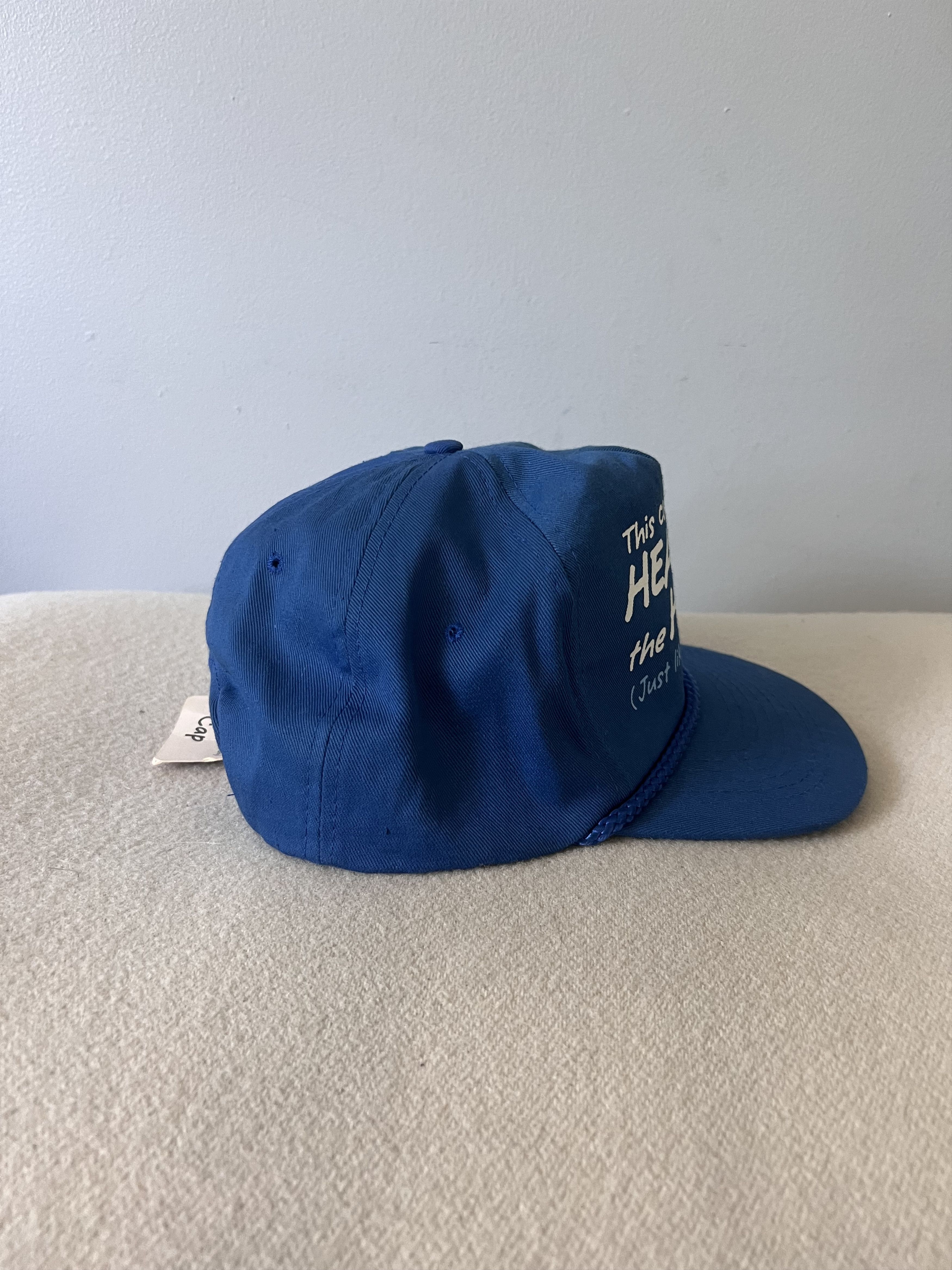 Vintage Vintage 90s Head Of The House Parody Trucker Hat in Blue Size ONE SIZE - 3 Thumbnail