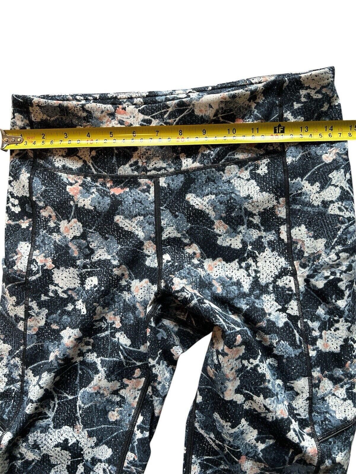 Designer Lululemon Speed Up Crop Leggings 8 Spring Bloom Size 30" / US 8 / IT 44 - 4 Thumbnail
