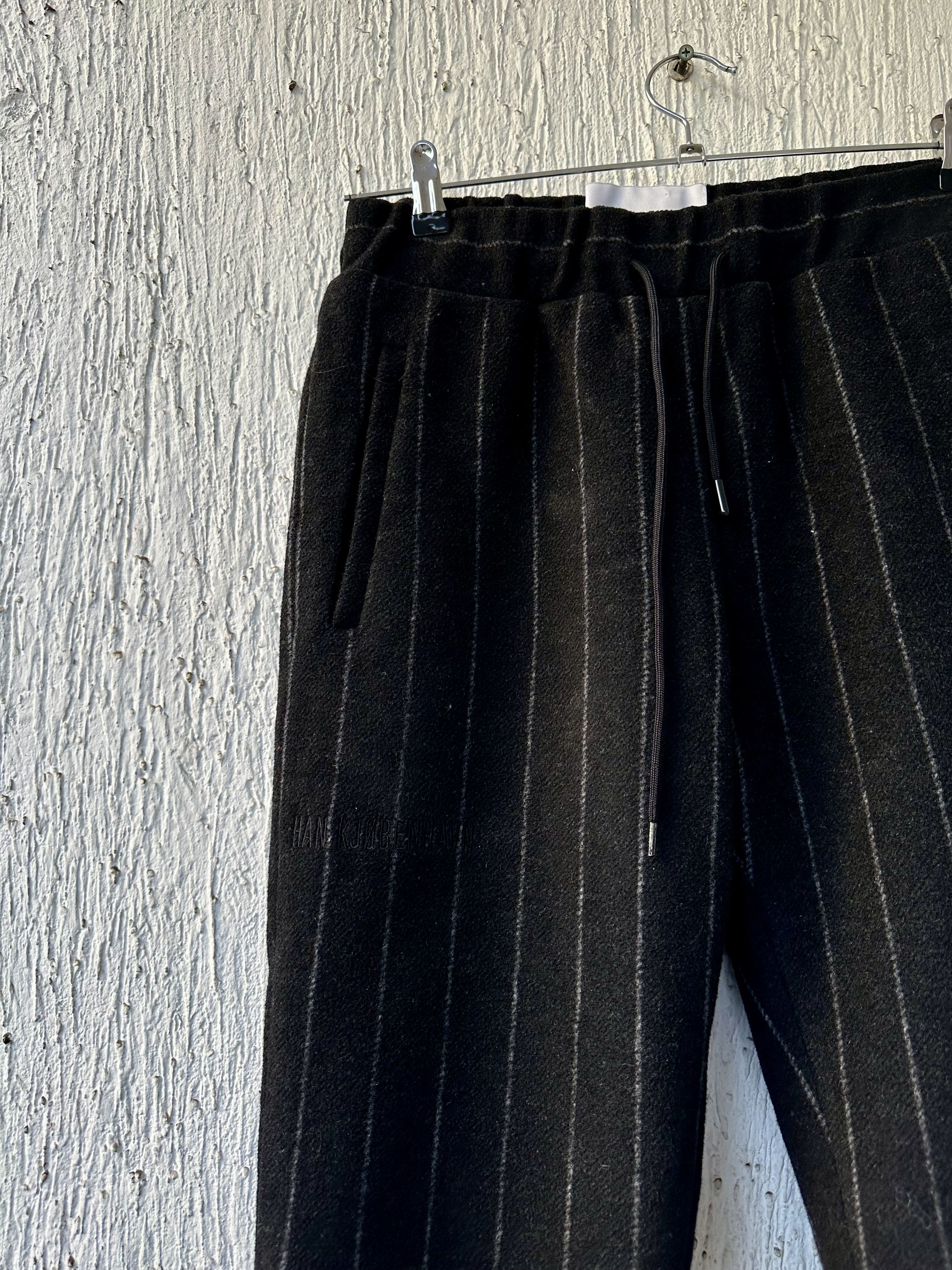 Han Kjobenhavn pinstripe wool blend track pant Size US 28 / EU 44 - 2 Thumbnail