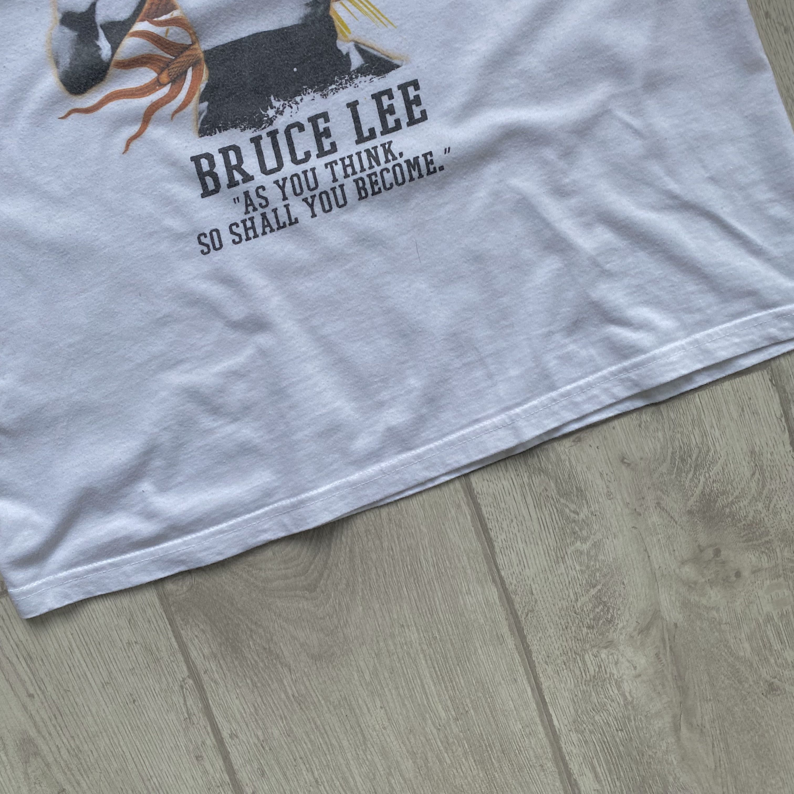 Japanese Brand 🐉 Bruce Lee Vintage Retro 90's “The Dragon” Tee Size US S / EU 44-46 / 1 - 3 Thumbnail