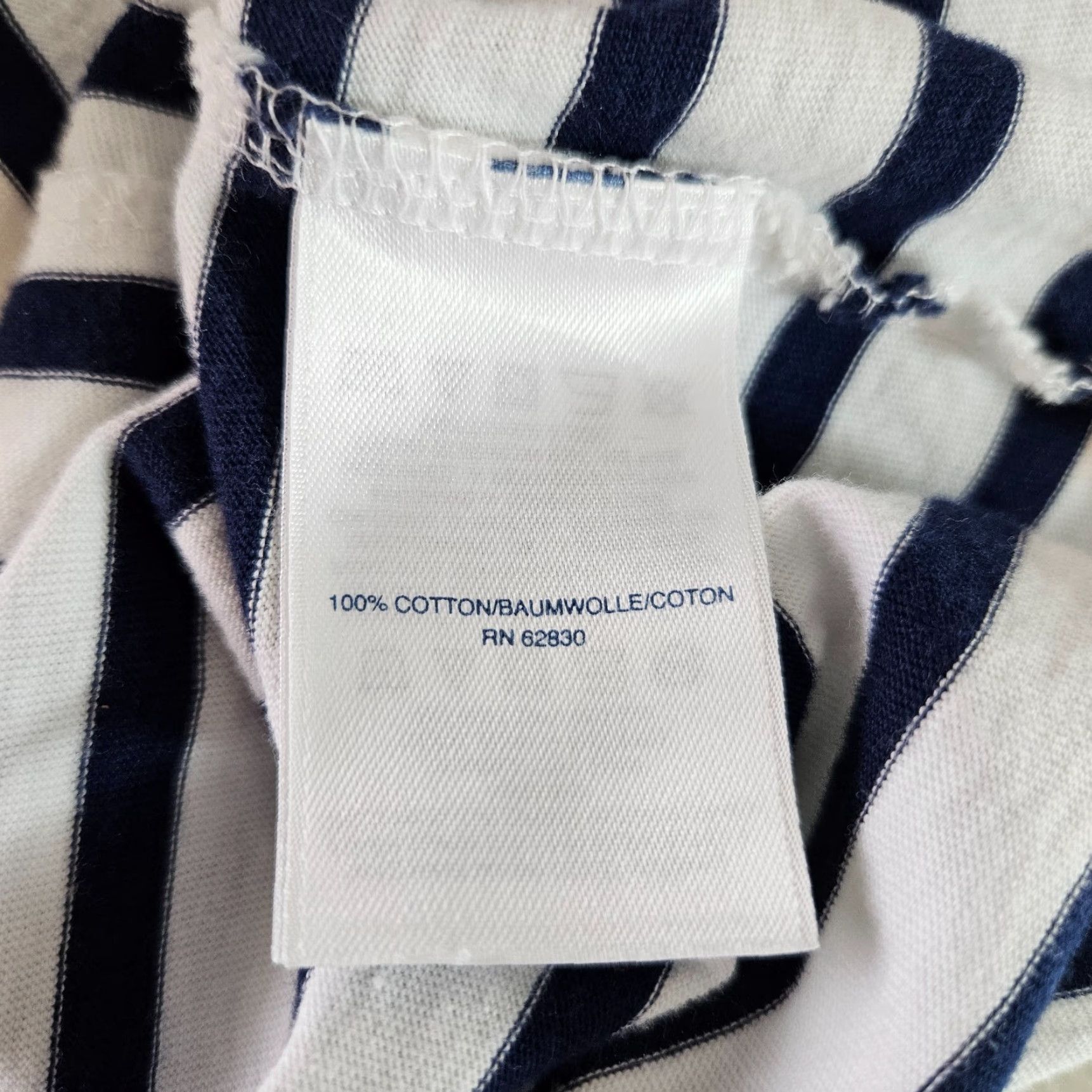 Lands' End Lands' End Womens Dress Sz M Blue White Stripe Pockets Sleeveless Cotton Size M / US 6-8 / IT 42-44 - 4 Thumbnail