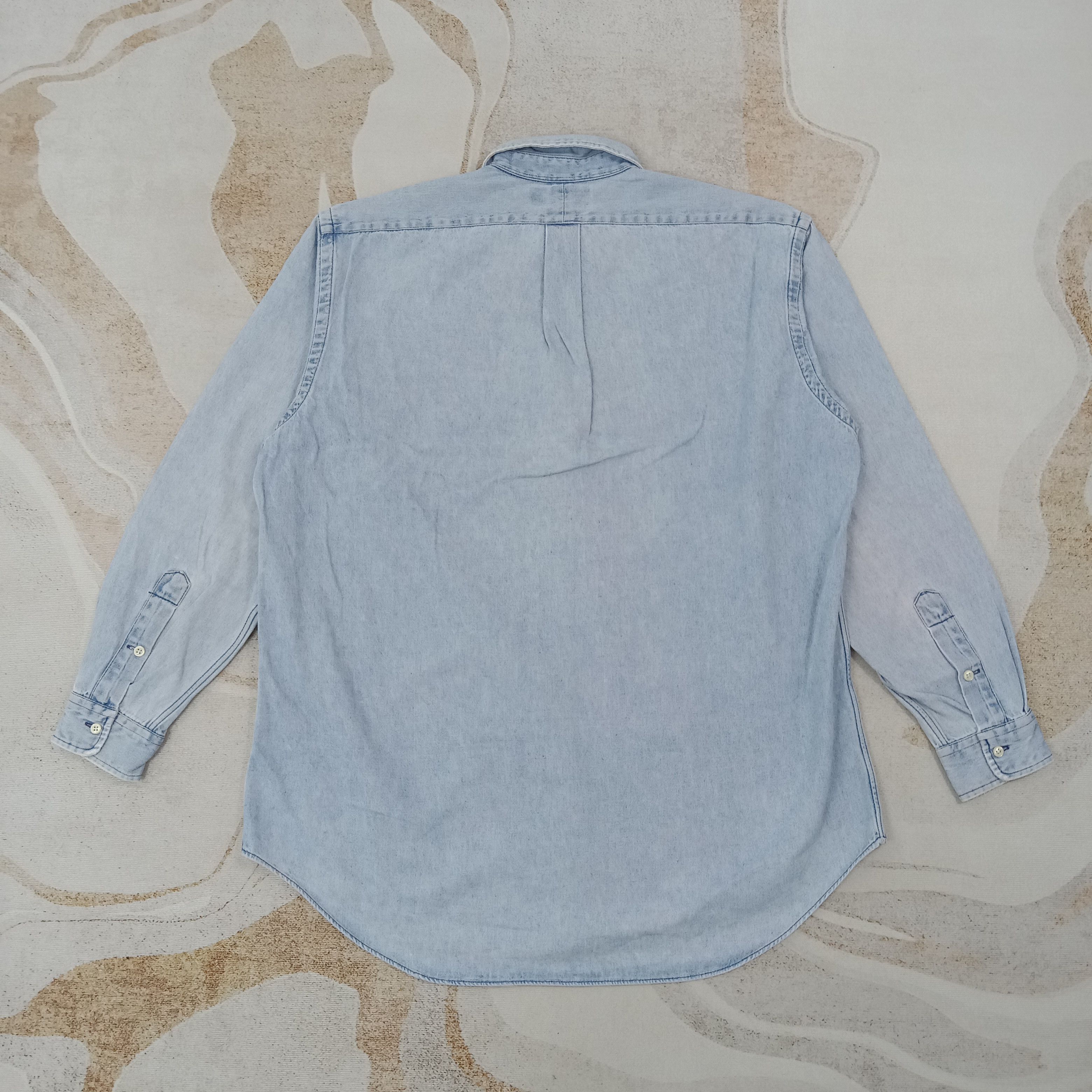 Ralph Lauren Ralph Lauren American Denim Shirt C267N27 Size US XL / EU 56 / 4 - 4 Thumbnail