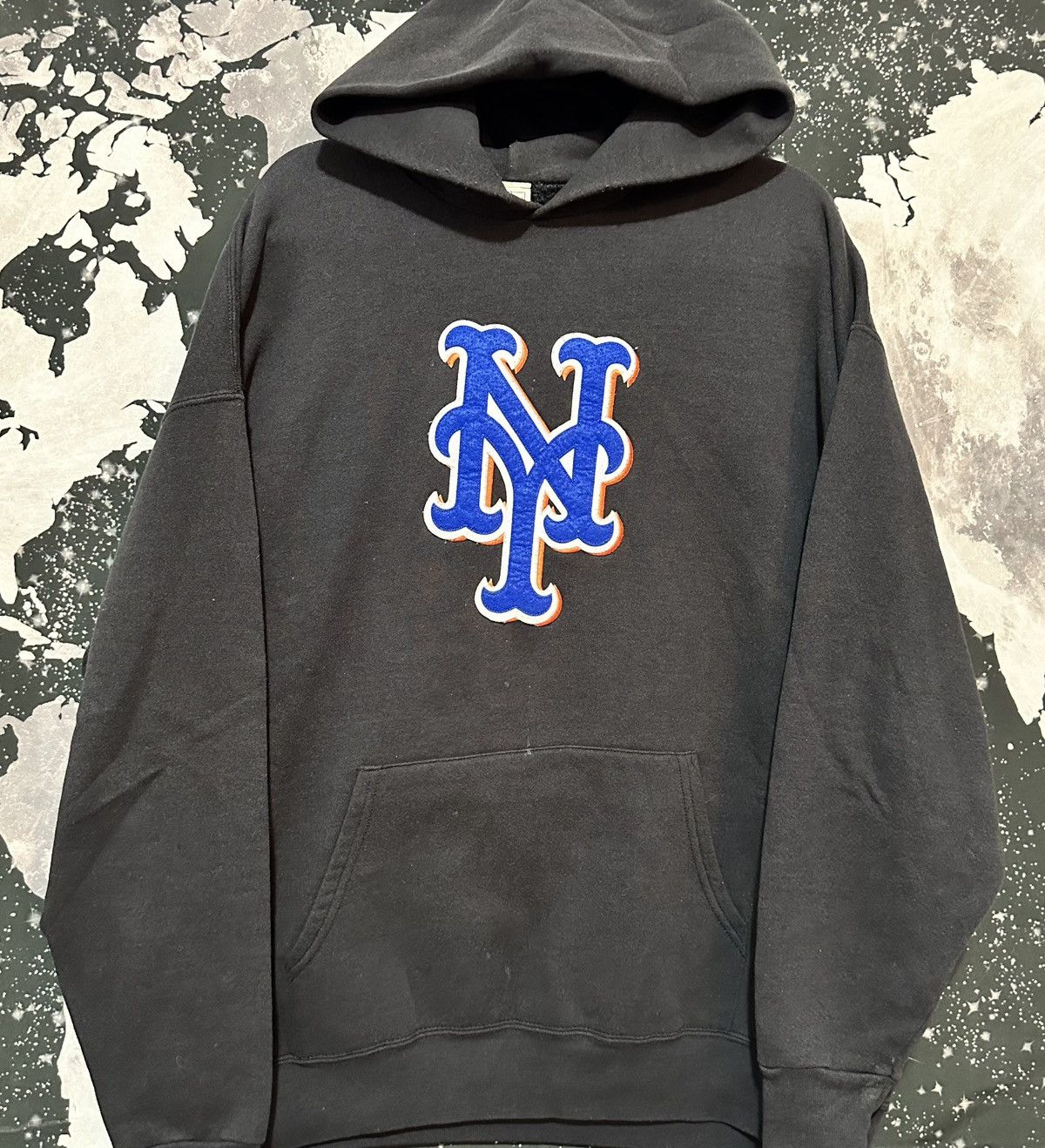 Lee New York Mets Lee Sport hoodie Size US XXL / EU 58 / 5 - 1 Thumbnail