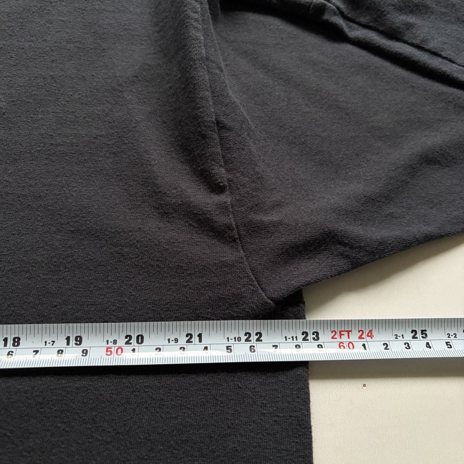 Nike × Vintage Vintage Nike Long Sleeve Shirt Large Black 90s Swoosh Rare Size US L / EU 52-54 / 3 - 4 Thumbnail