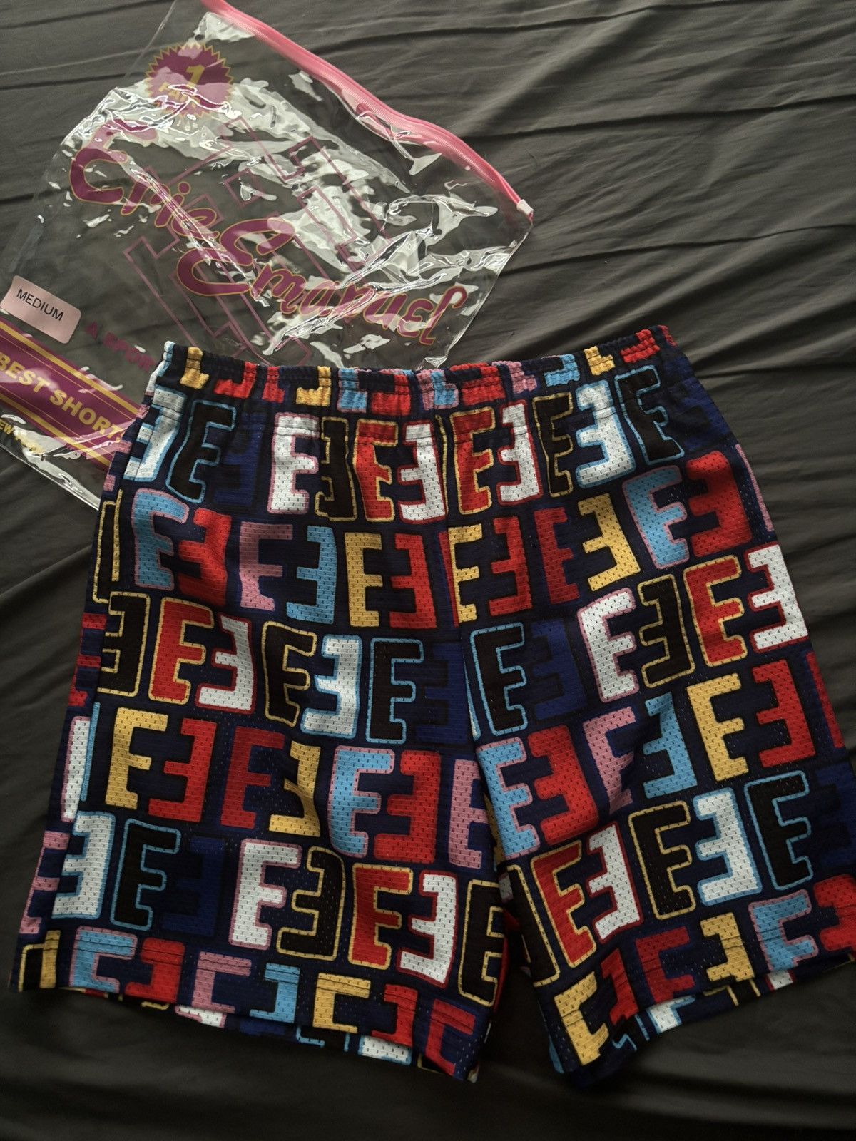 Eric Emanuel rare 2019 EE Print Fendee Shorts Size US 32 / EU 48 - 1 Thumbnail